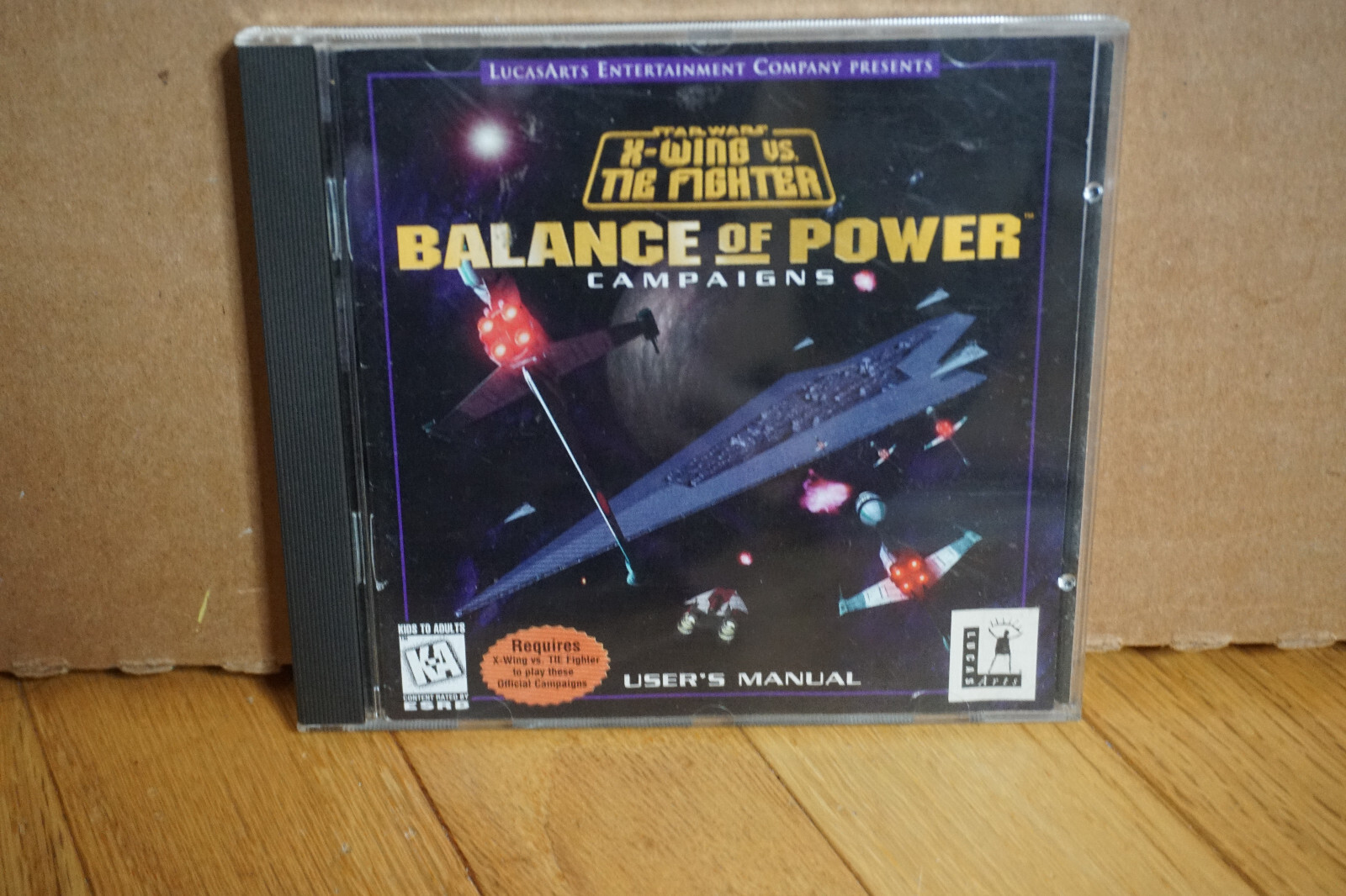 Star Wars: X-Wing vs. TIE Fighter: Balance of Power (PC, 1997)