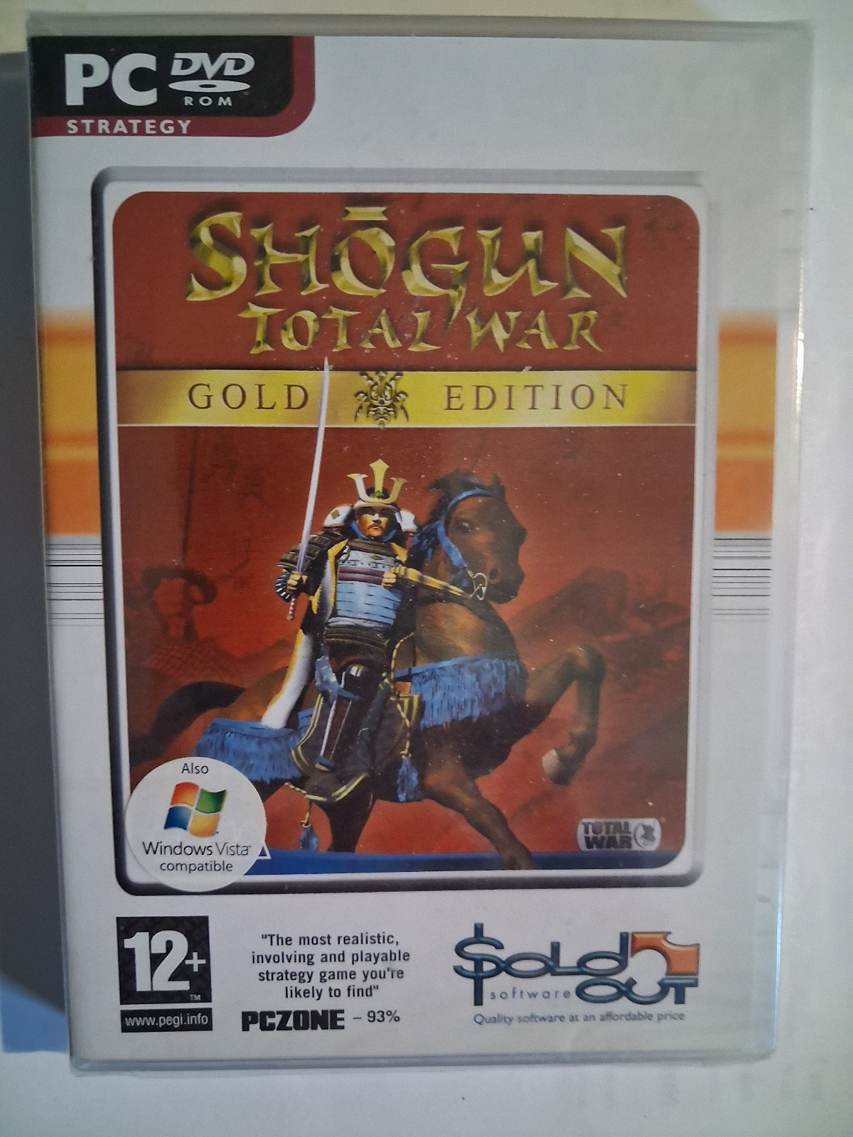 Shogun Total War: Gold Edition; PC; European Version; Brand New Sealed