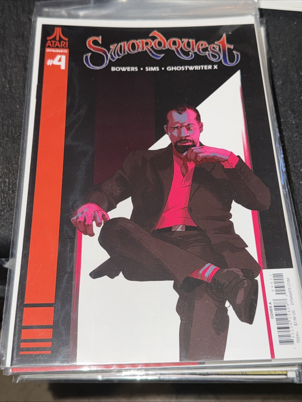 Swordquest (Dynamite) #4A VF/NM; Dynamite | Atari - w/Bag+Board