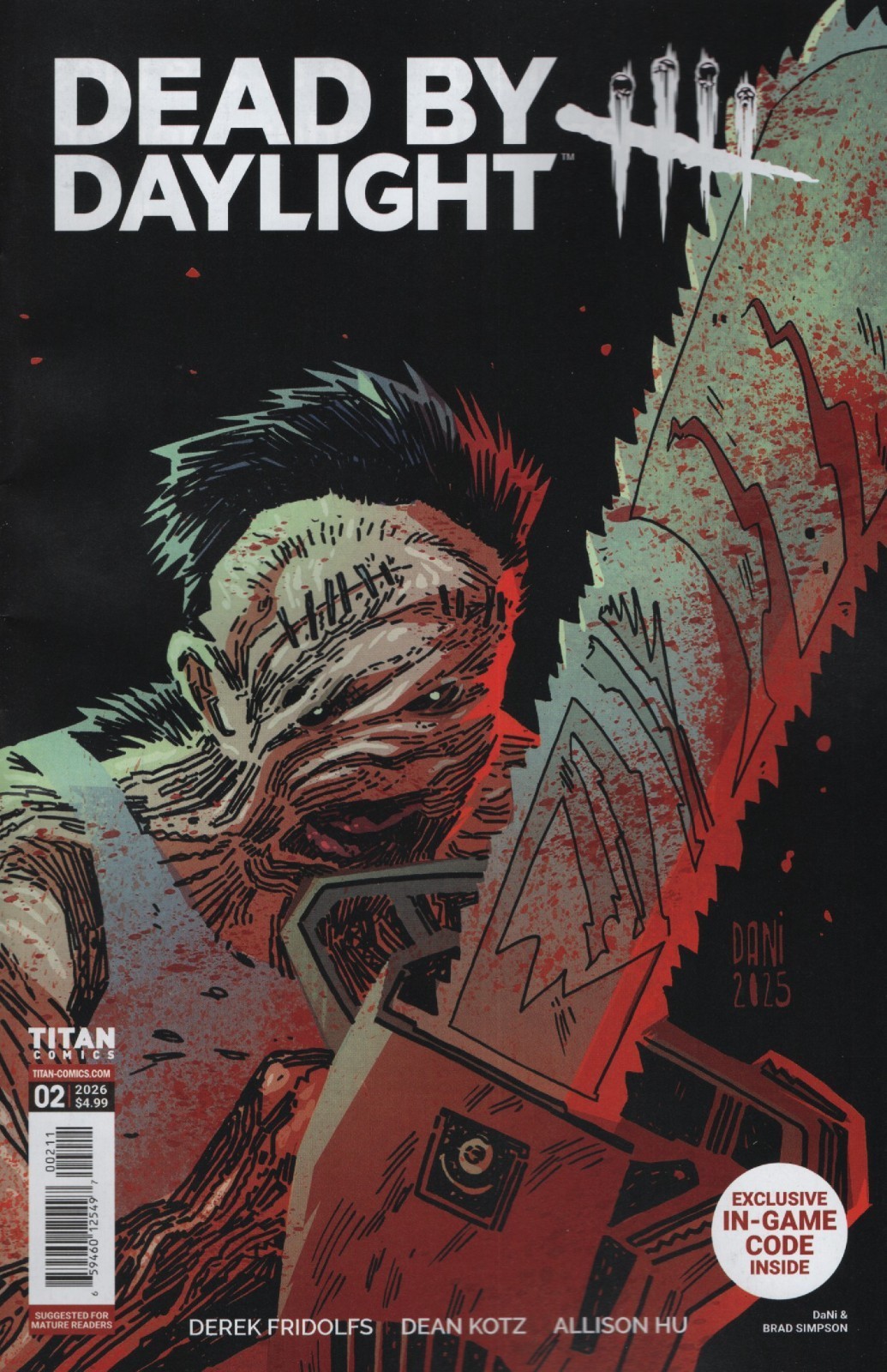 Dead by Daylight: The Hillbilly #2A VF/NM; Titan | With In-Game Code - w/Bag+Boa