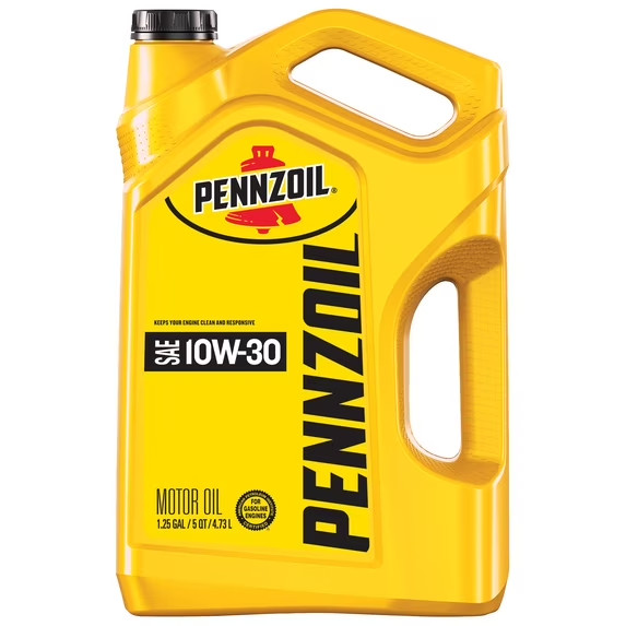 SAE 10W-30 Motor Oil 5 Qt. Pennzoil FAST SHIPPING