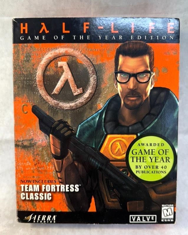 3 Vintage Half-Life Games: Game of the Year Edition, Blue Shift & Opposing Force