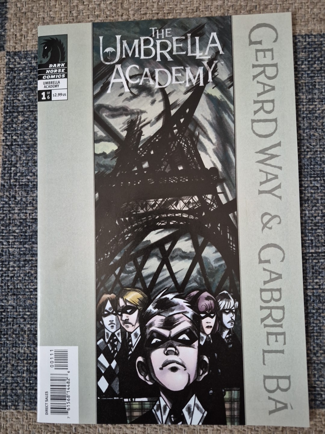 Umbrella Academy #1 Gerard Way Variant Apocalypse Suite MCR NM