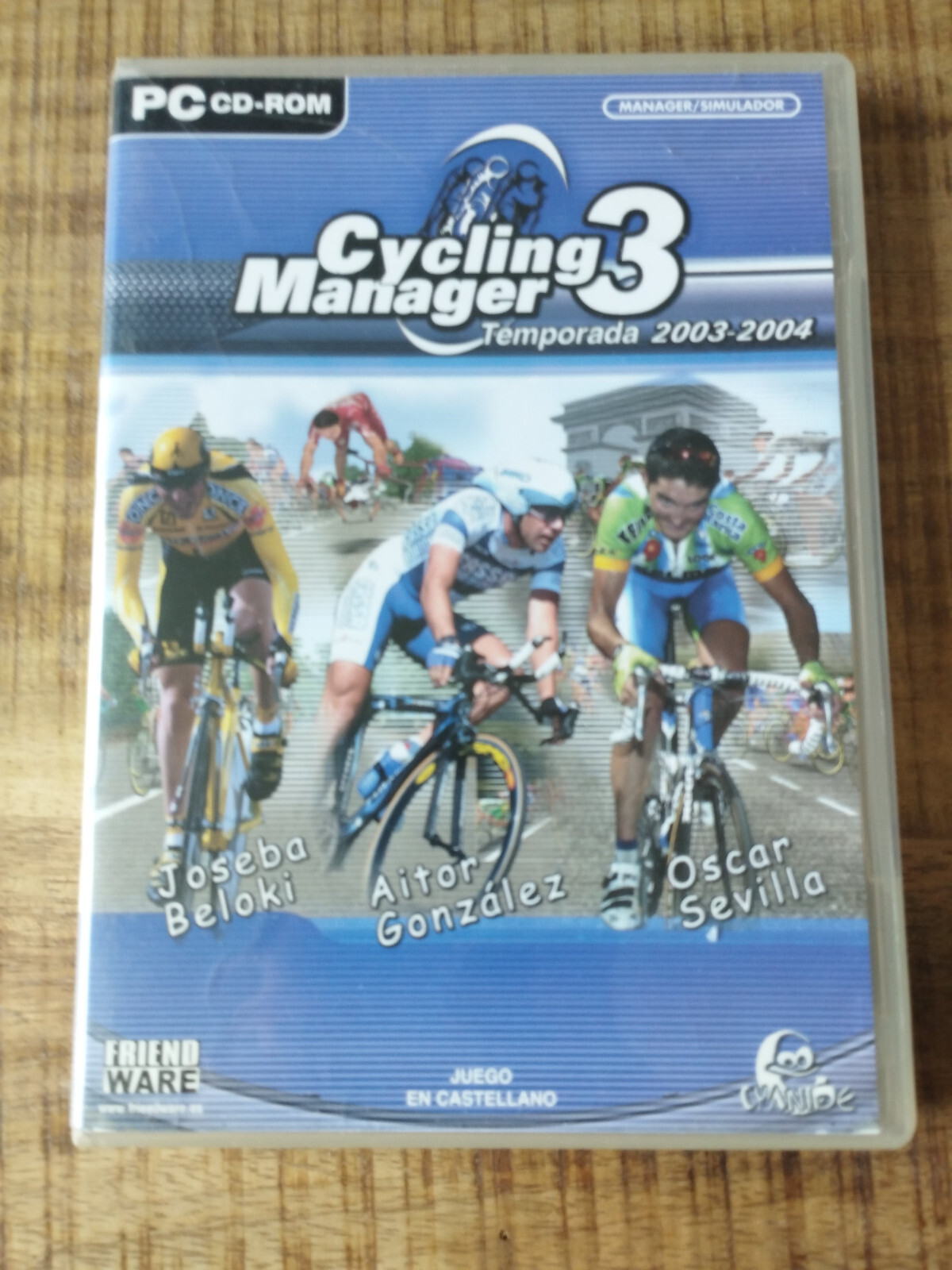 Pro Cycling Manager 3 Season 2003-2004 - Game for PC CD-Rom PAL