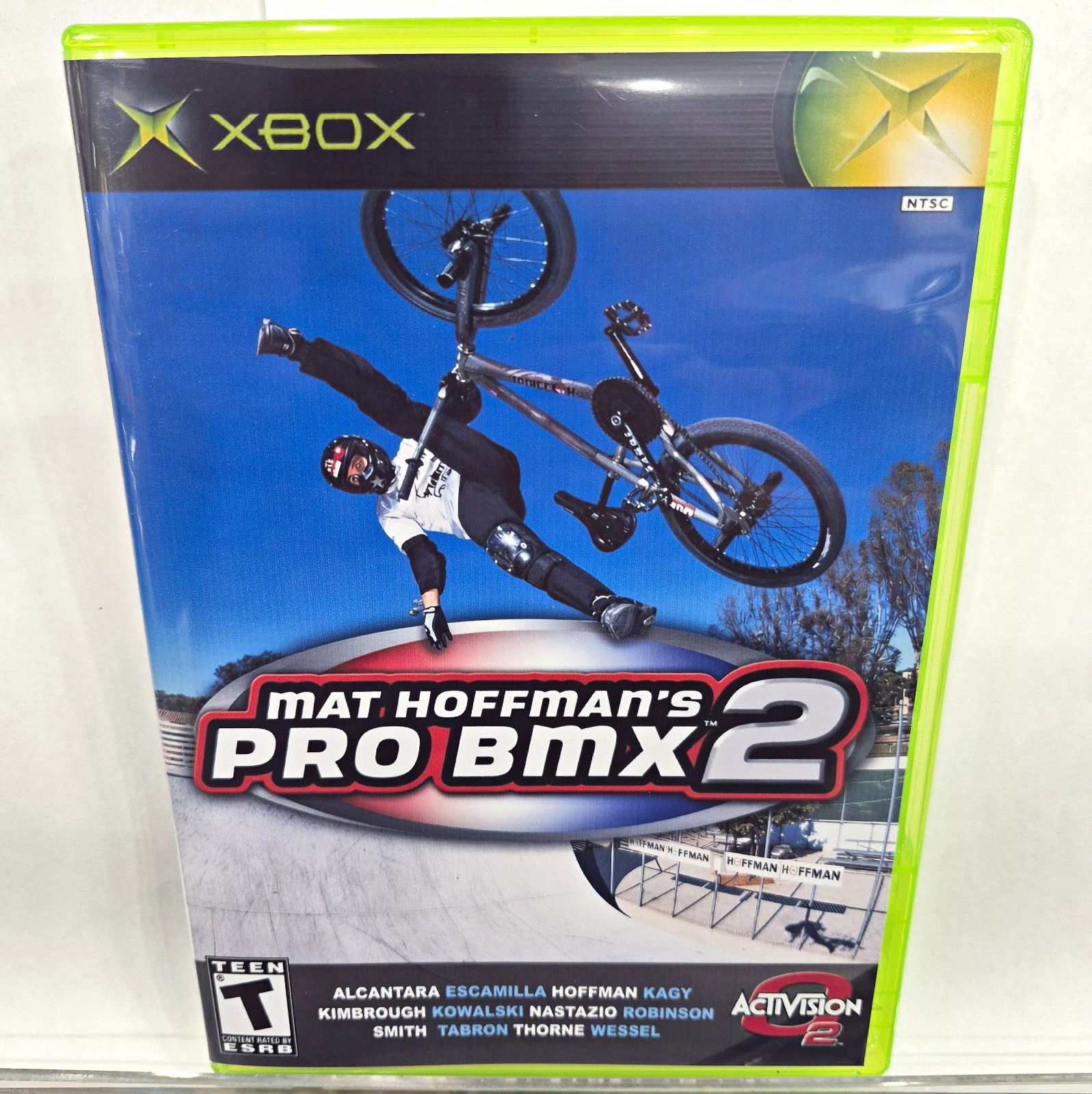 Mat Hoffman's Pro BMX 2 (Microsoft Xbox, 2002) With New Cover 