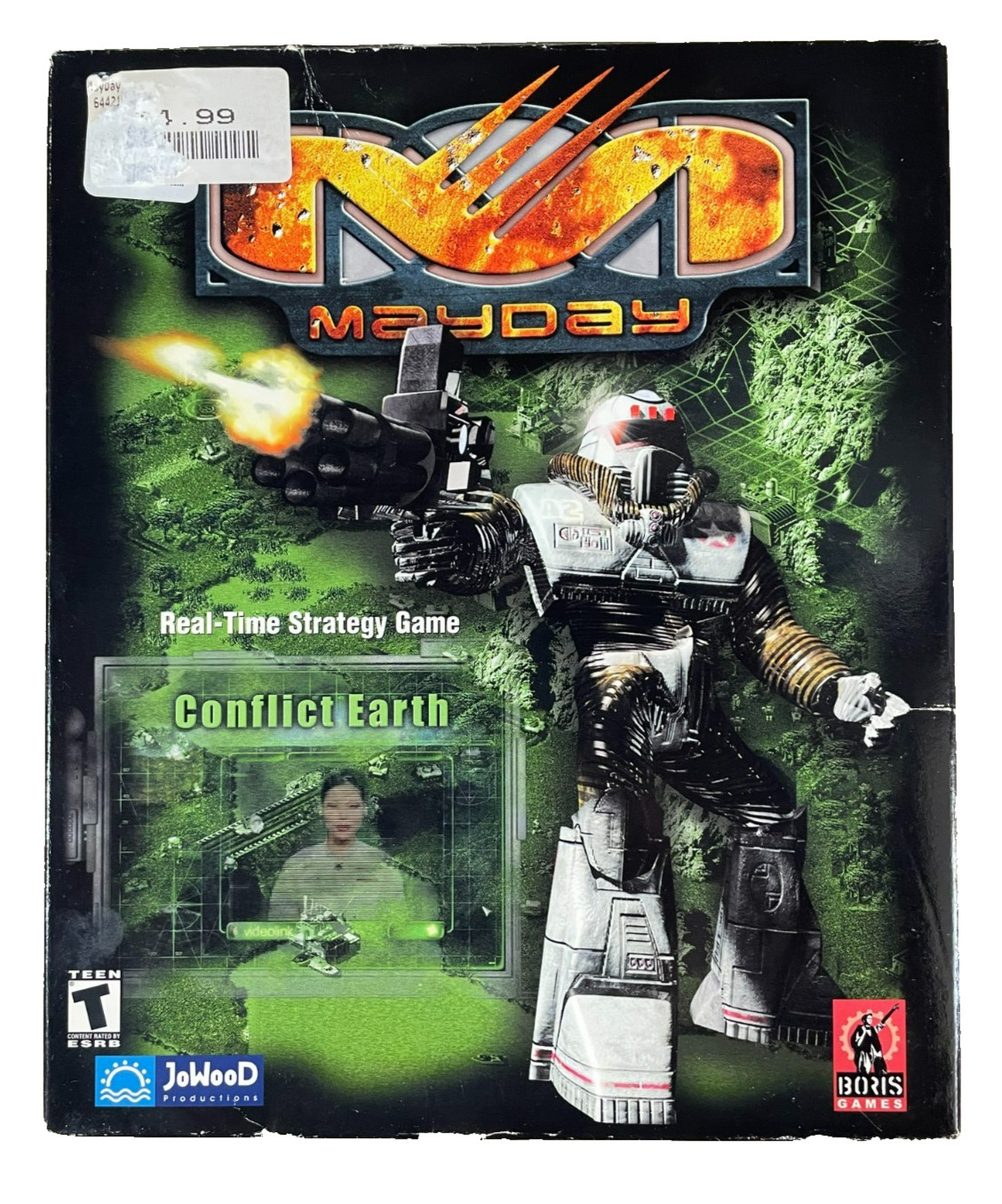 Mayday Conflict Earth: Big Box PC Game: Real Time Strategy. Retro