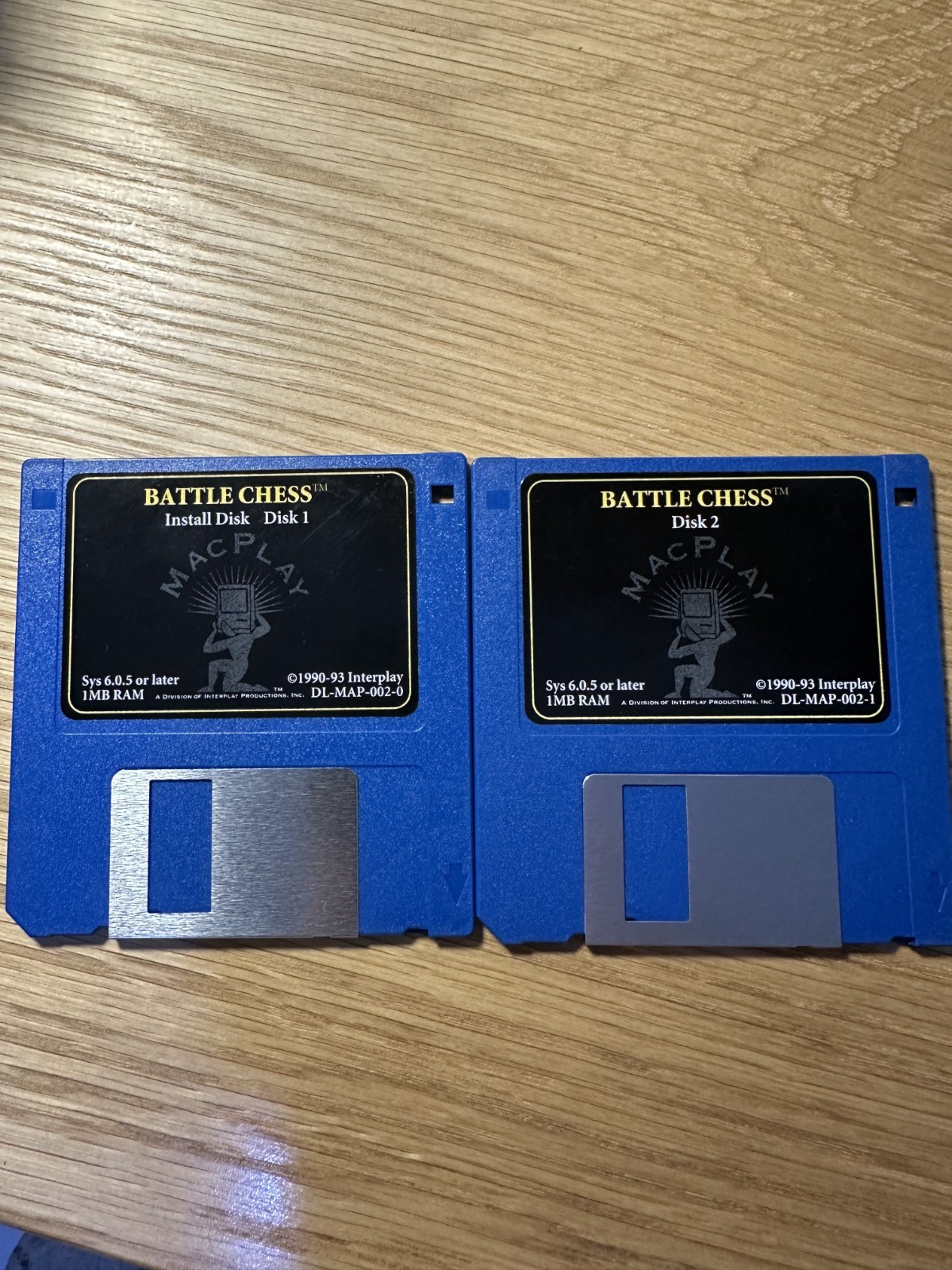 Vintage Battle Chess Animated Game by MacPlay for Apple/Macintosh