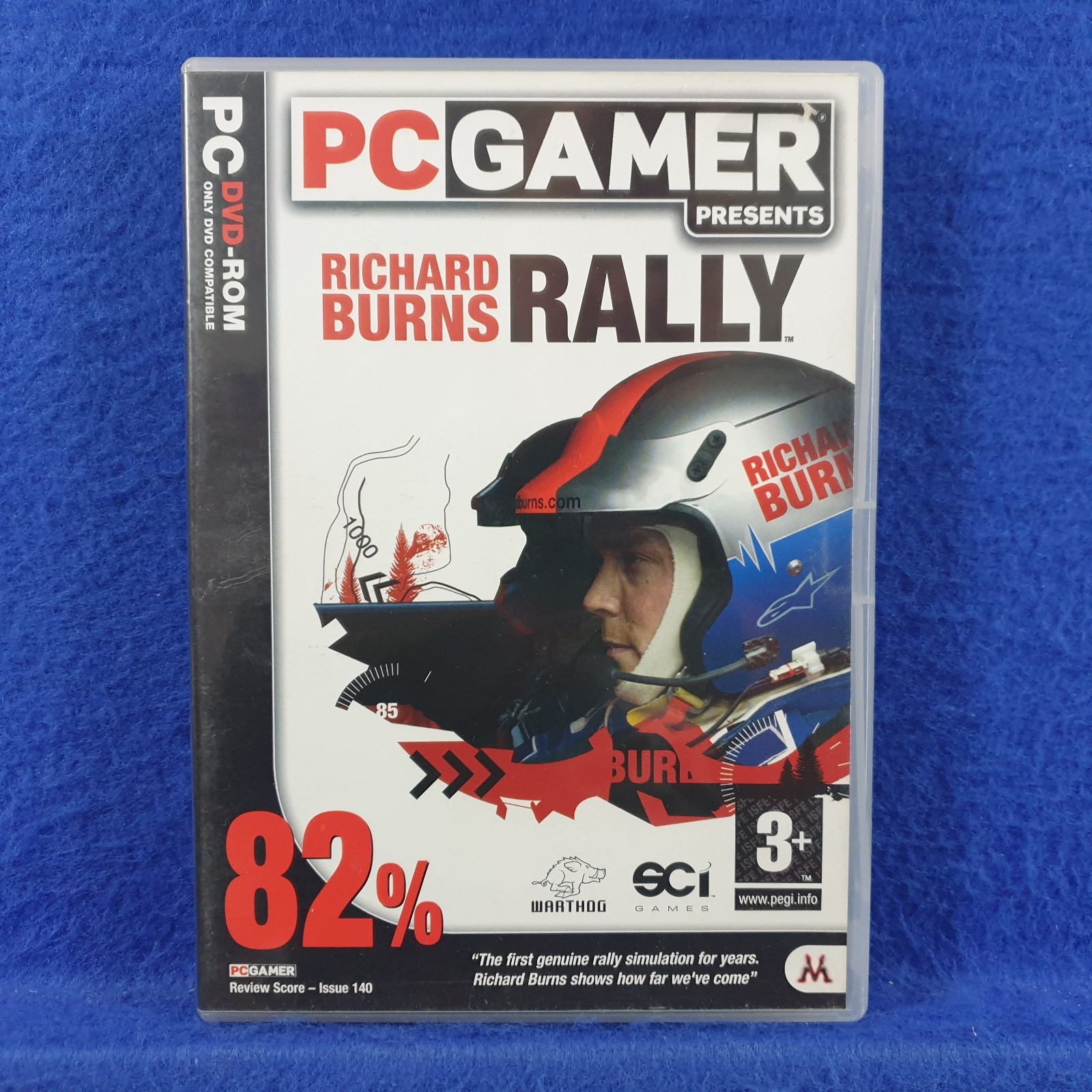 pc RICHARD BURNS RALLY *y Game (Works In US) REGION FREE PC DVD-ROM