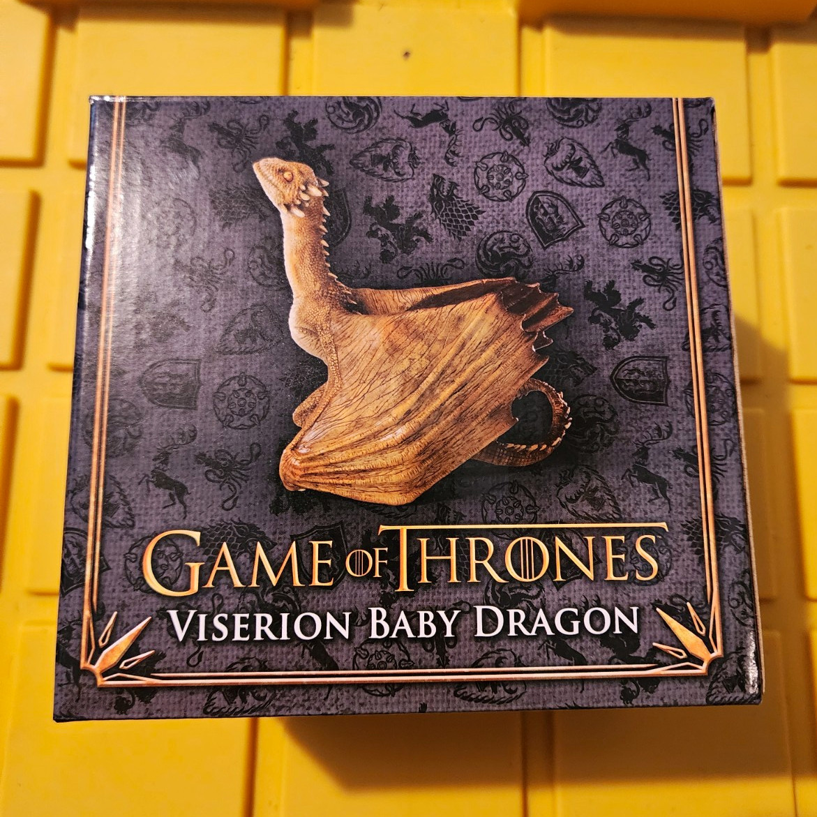 The Noble Collection Game of Thrones Viserion Baby Dragon Resin Figurine
