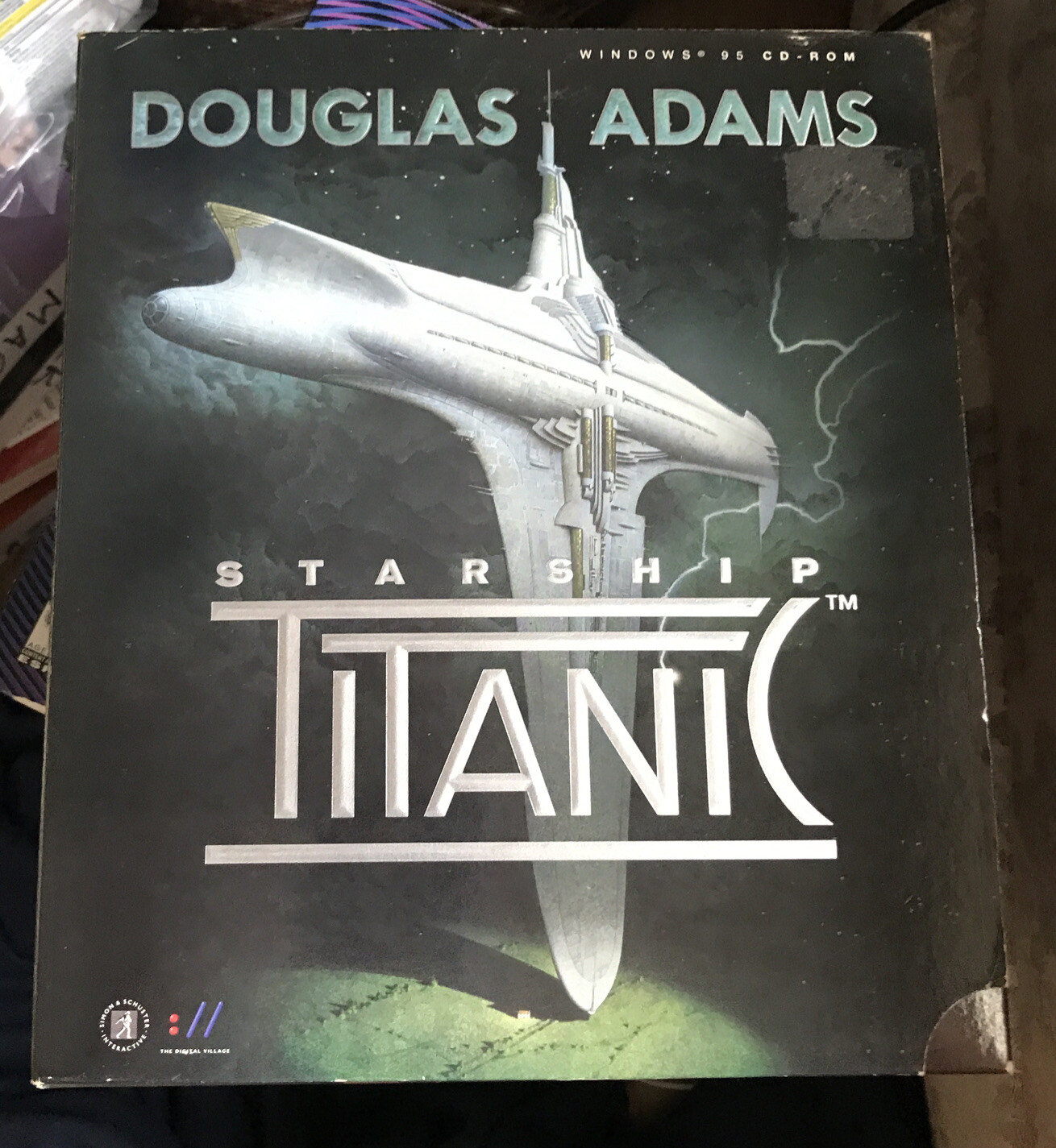 Douglas Adams\' Starship Titanic Win 95 PC Big Box