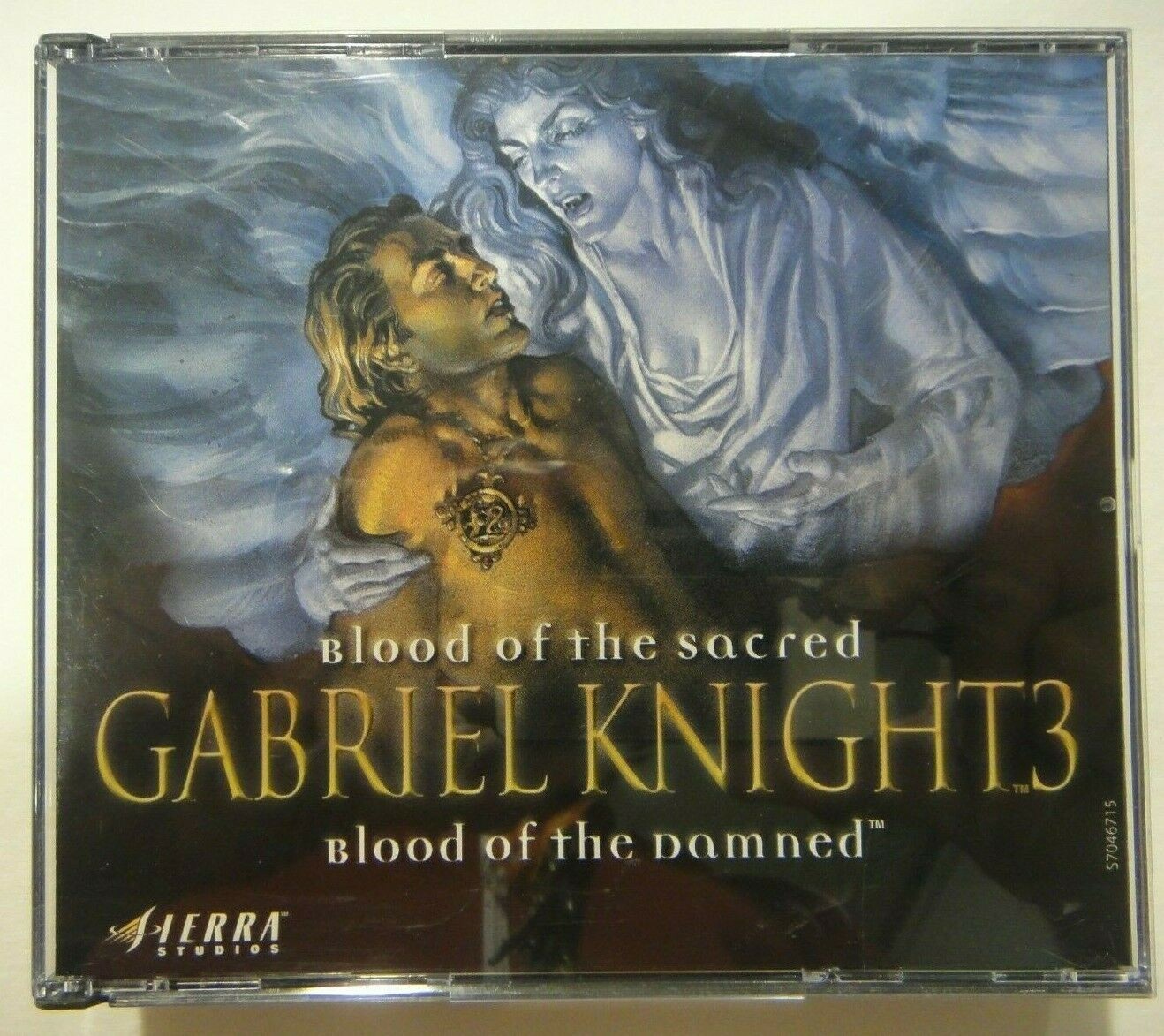 Gabriel Knight 3: Blood of the Sacred, Blood of the Damned (PC, 1999) 3 CD Set