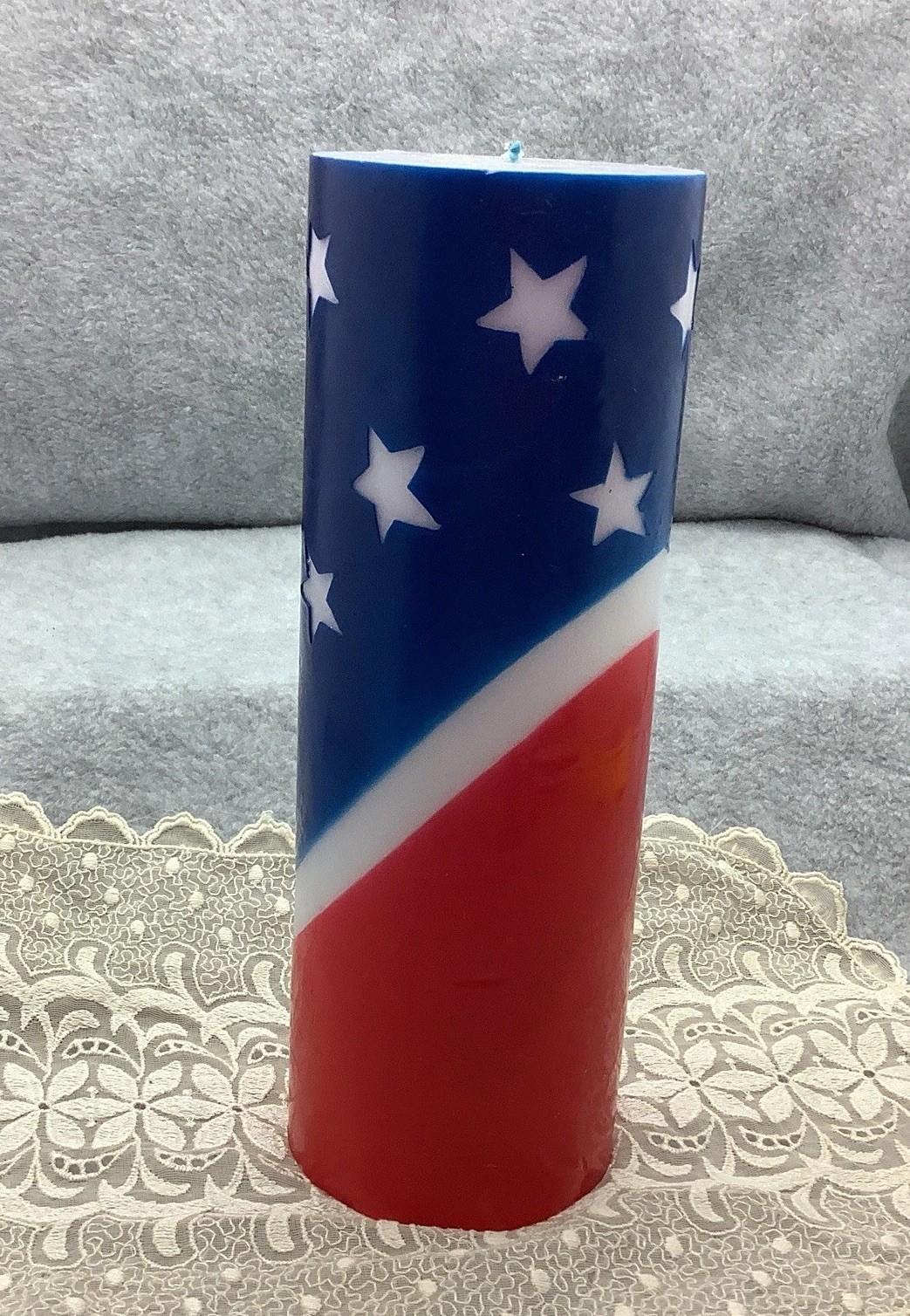Vintage Bullfrog Light Co 4th July Independence Flag Holiday 9