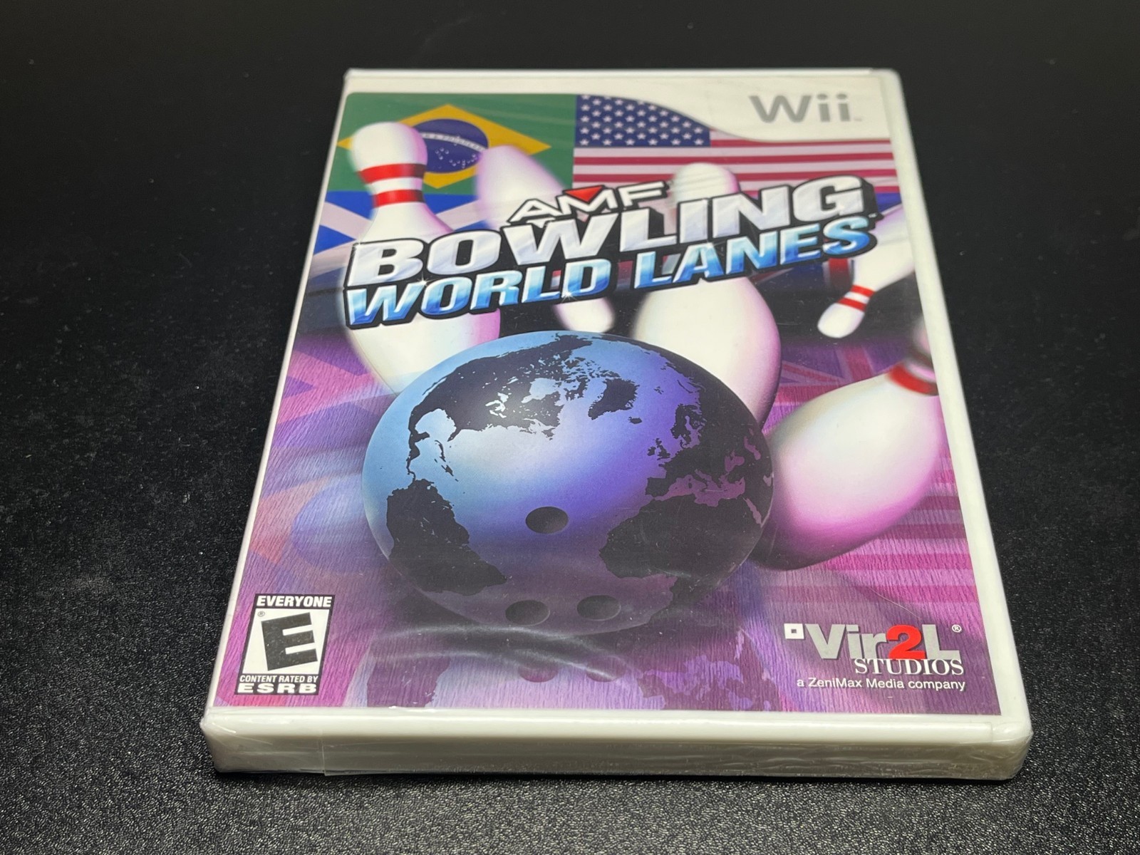 AMF Bowling: World Lanes (Nintendo Wii, 2008) 🔥Fast Shipping🔥New Sealed