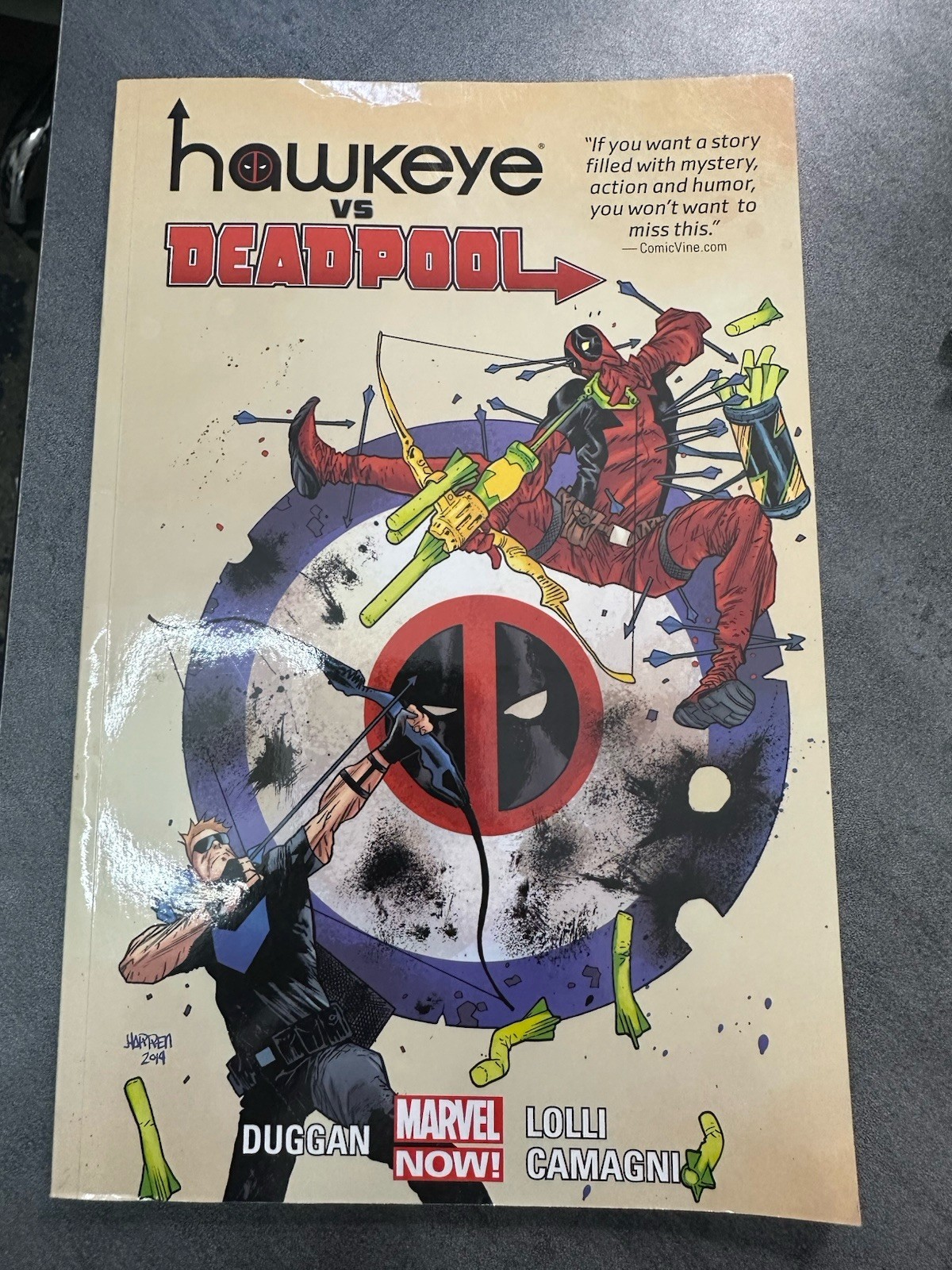 Hawkeye vs. Deadpool (Marvel Comics 2015)