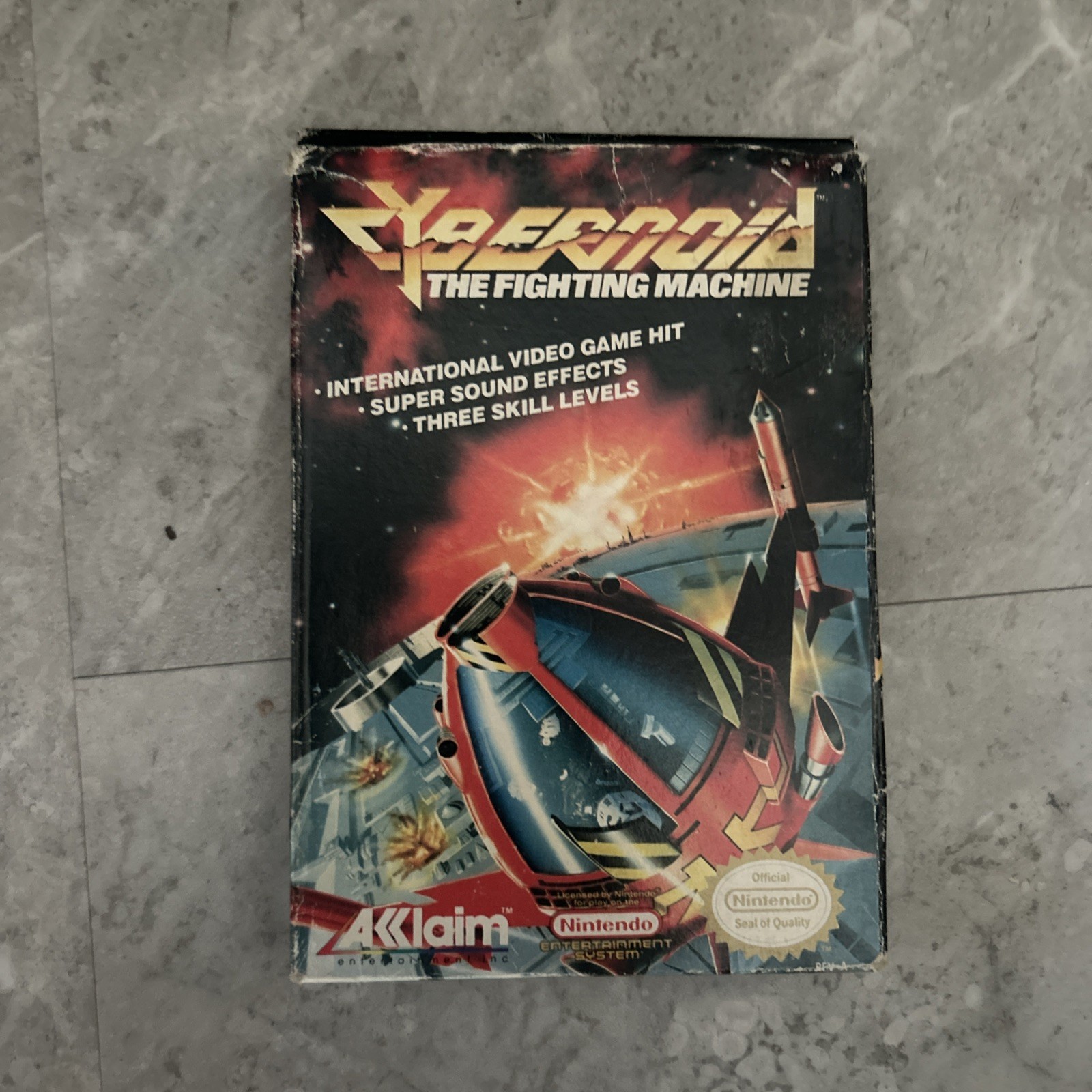 Nintendo NES Cybernoid: The Fighting Machine - CIB *Tested & Works*