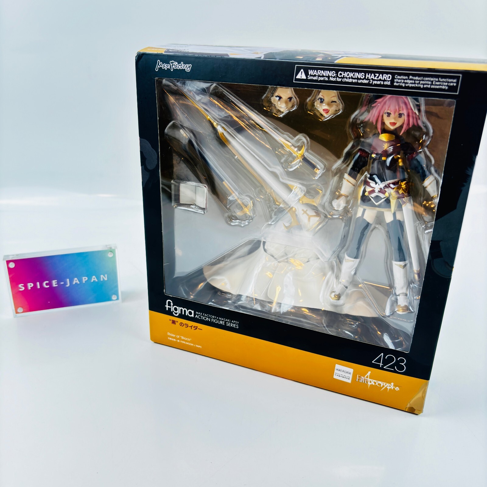 figma  Fate / Apocrypha Rider of Black #423 Max Factory Japan W/box Used