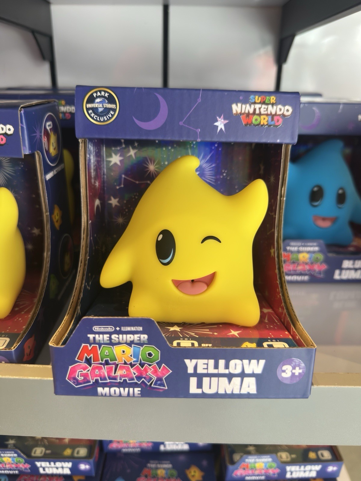 The Super Mario Galaxy Movie Yellow Luma  Universal STUDIOS EXCLUSIVE NEW