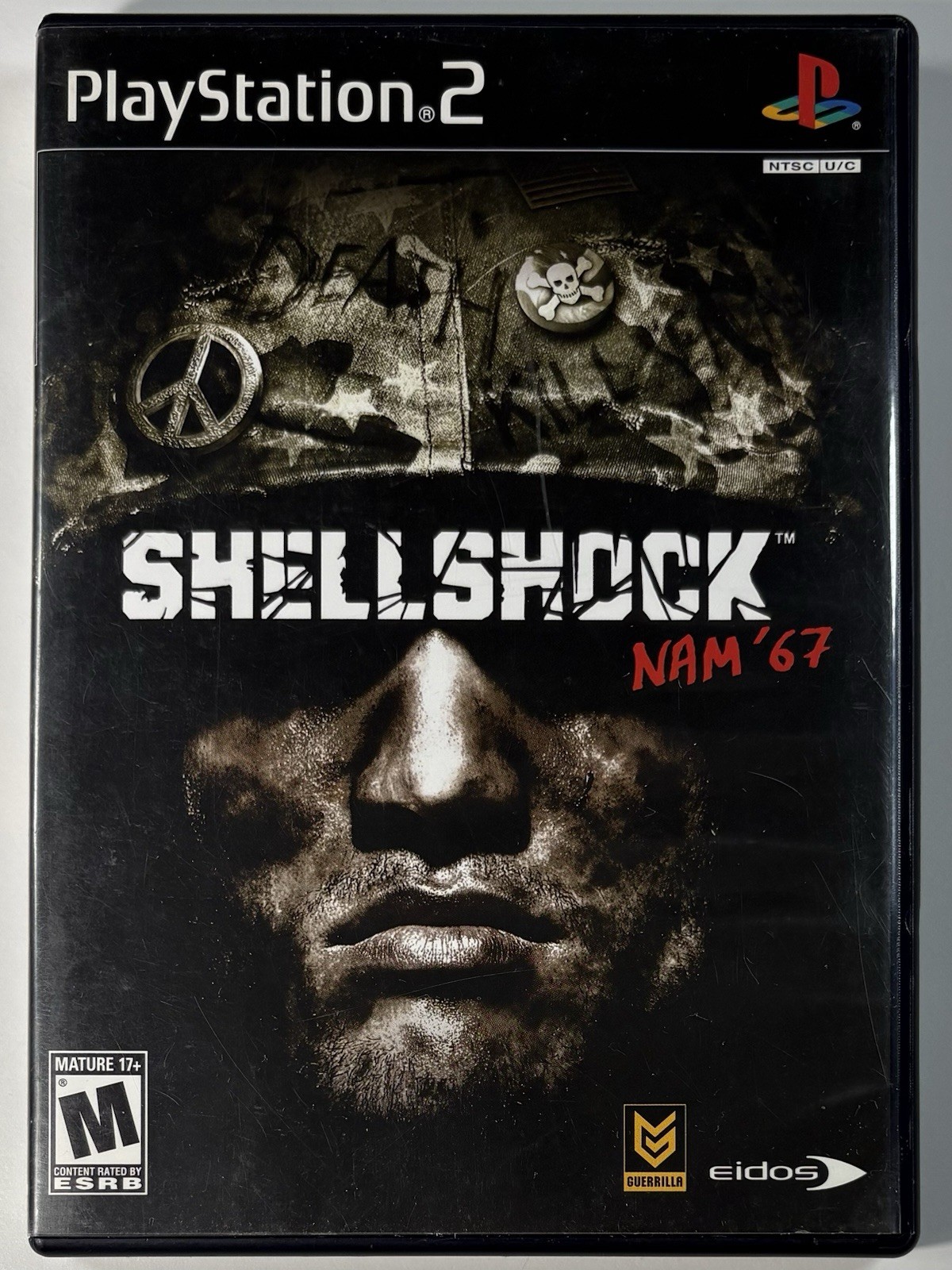 ShellShock: Nam \'67 (Sony PlayStation 2 PS2, 2004) W/ Manual - TESTED WORKS