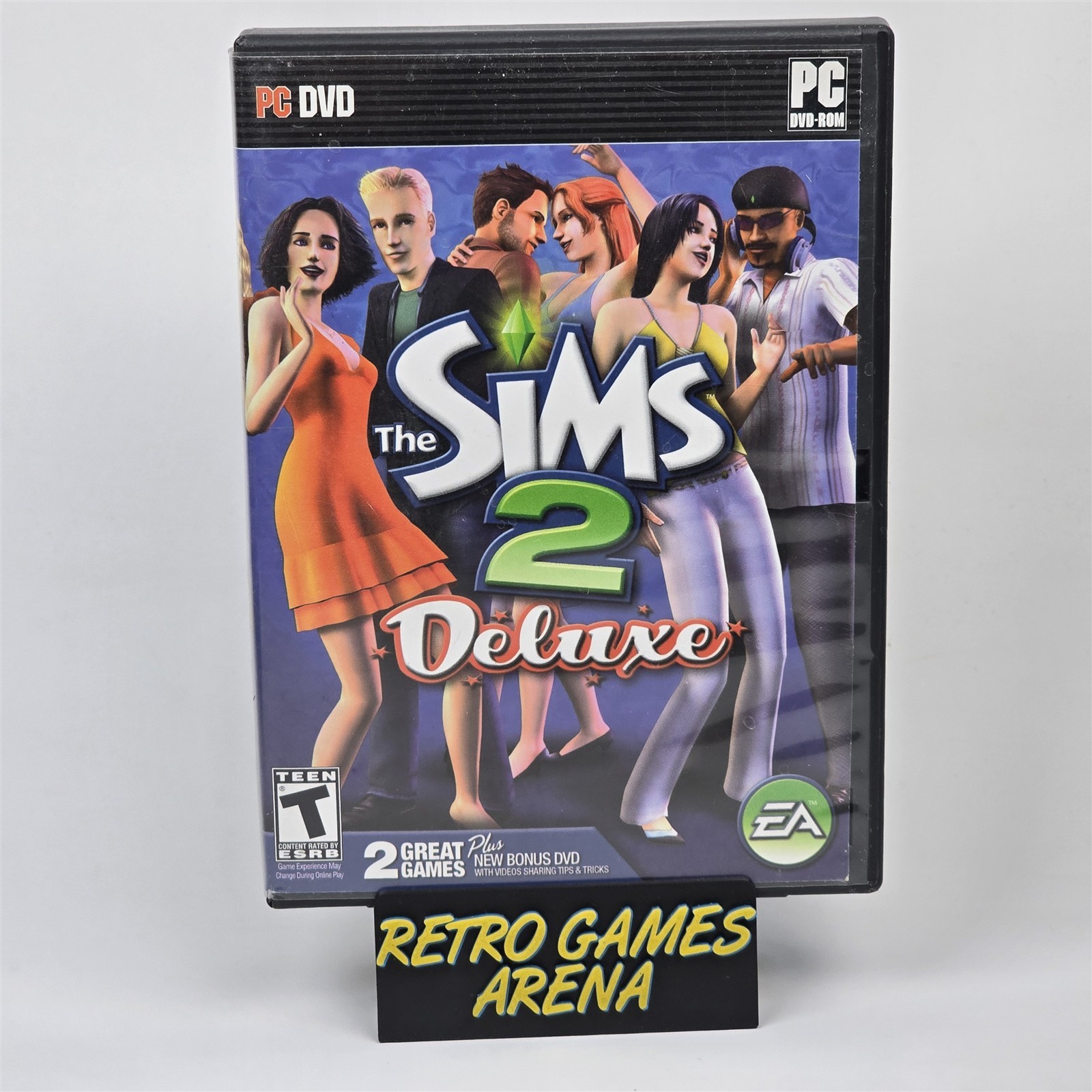 The Sims 2 Deluxe (PC DVD-ROM) CIB COMPLETE