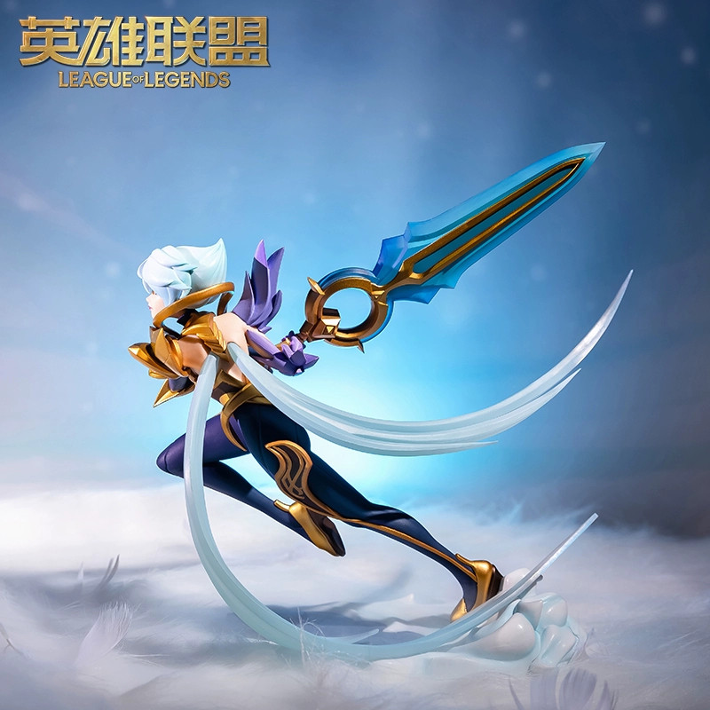 League of Legends Riven Limited Collectible Game Character Statue New In Stock