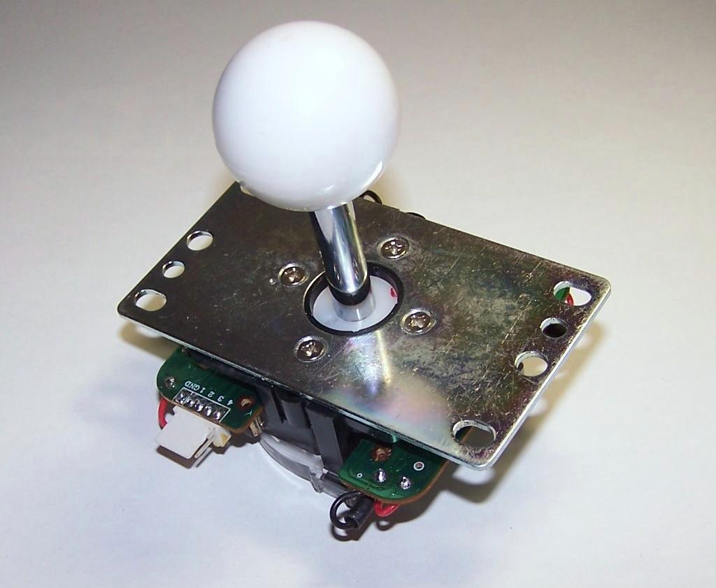Mad Catz 8-way Joystick for TE TE2+ SF4 SF5 IV V MAME Arcade Fight Stick white