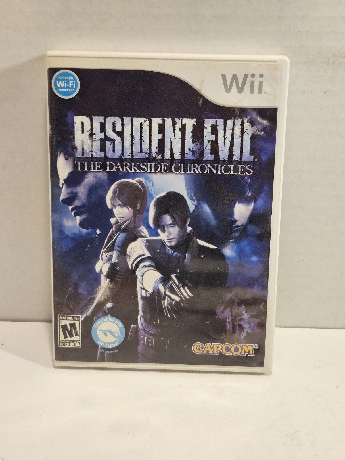 Resident Evil: The Darkside Chronicles (Nintendo Wii, 2009) COMPLETE W/ MANUAL