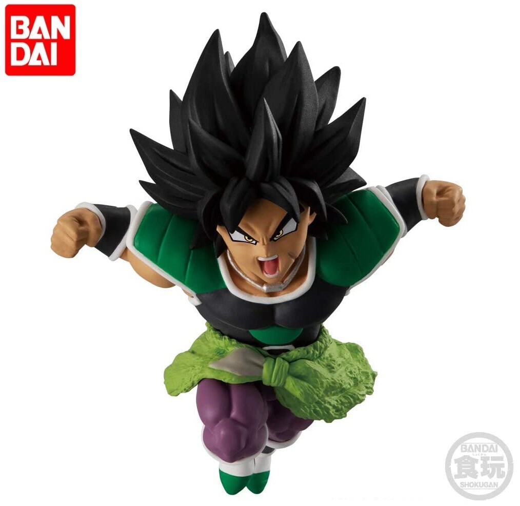 Bandai Dragon Ball Z Super Adverge MOTION 3 Mini Figure Toy Broly Fury Rage Mode