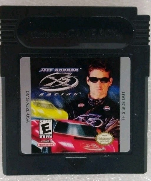 Jeff Gordon XS Racing Authentic Nintendo Game Boy Color
