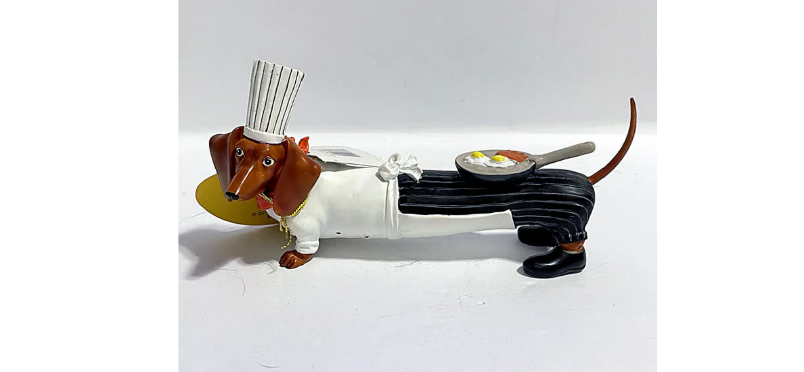 Hot Diggity Dog Chef Dachshund Figurine Westland Giftware 16482 Retired 2010 NWT