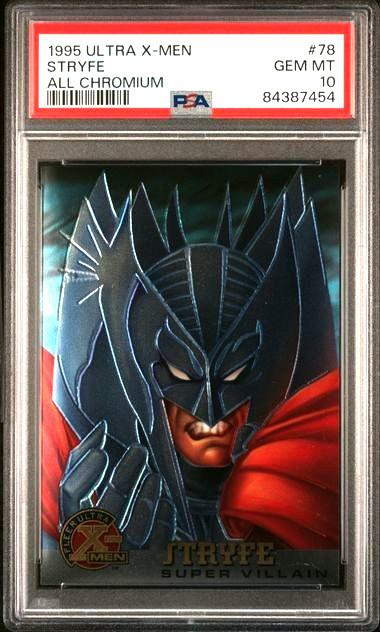 1995 Ultra X-Men All Chromium Stryfe PSA 10 (Pop 2)