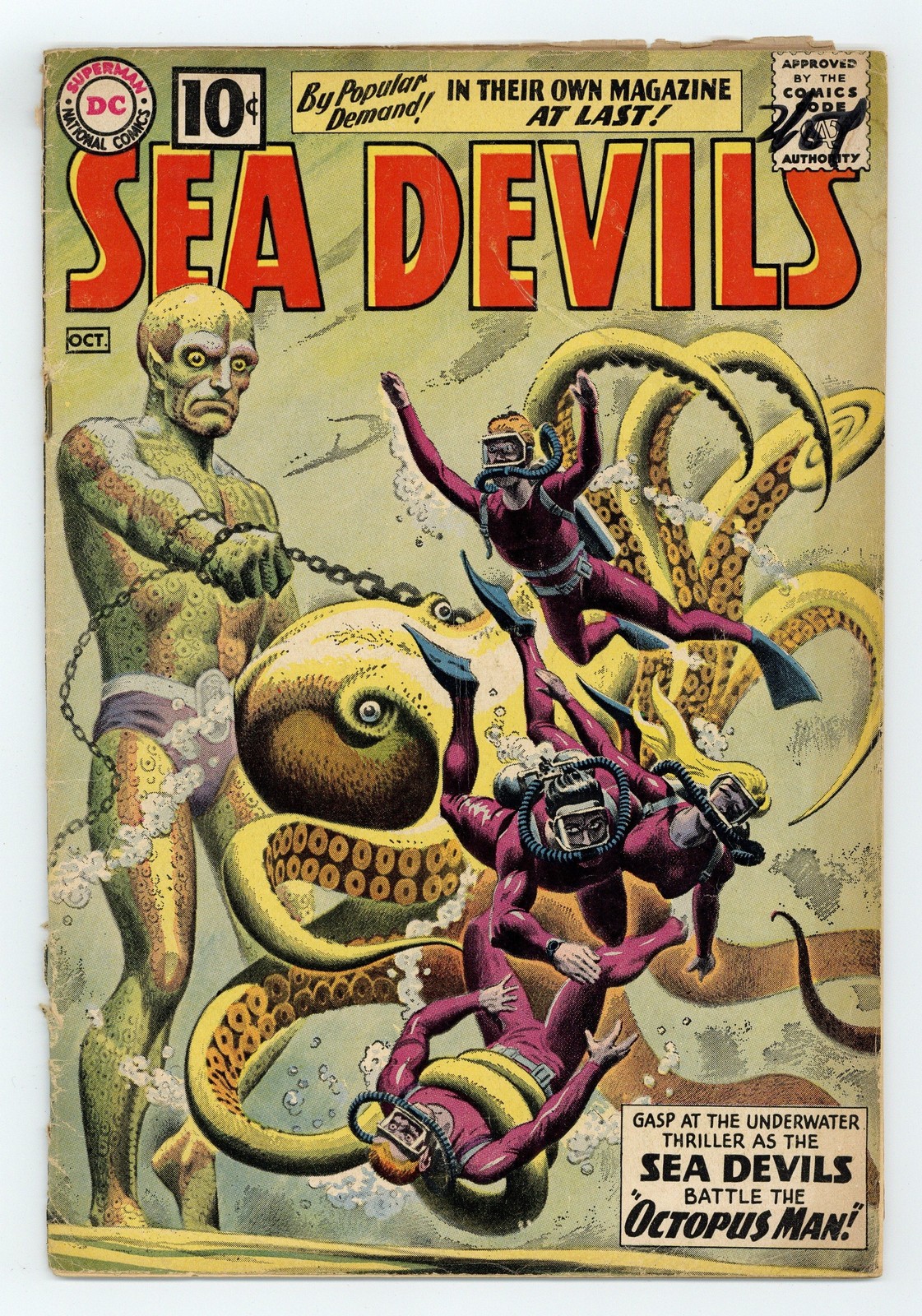 Sea Devils #1 GD 2.0 1961