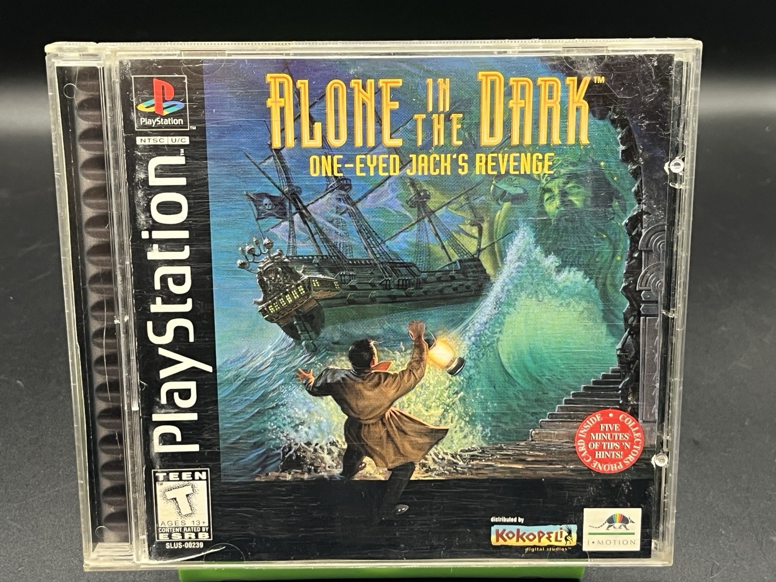 Alone in the Dark: One-Eyed Jack's Revenge (Sony PlayStation PS 1 1996) Complete