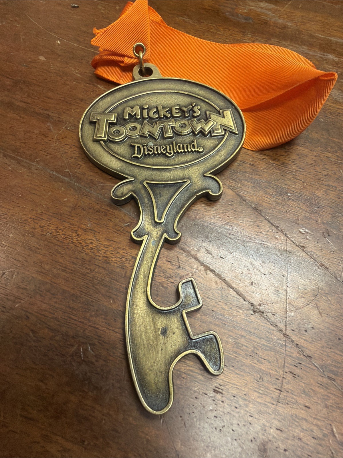 Rare Vintage Disneyland Honorary Official Key Mickey's Toontown 6