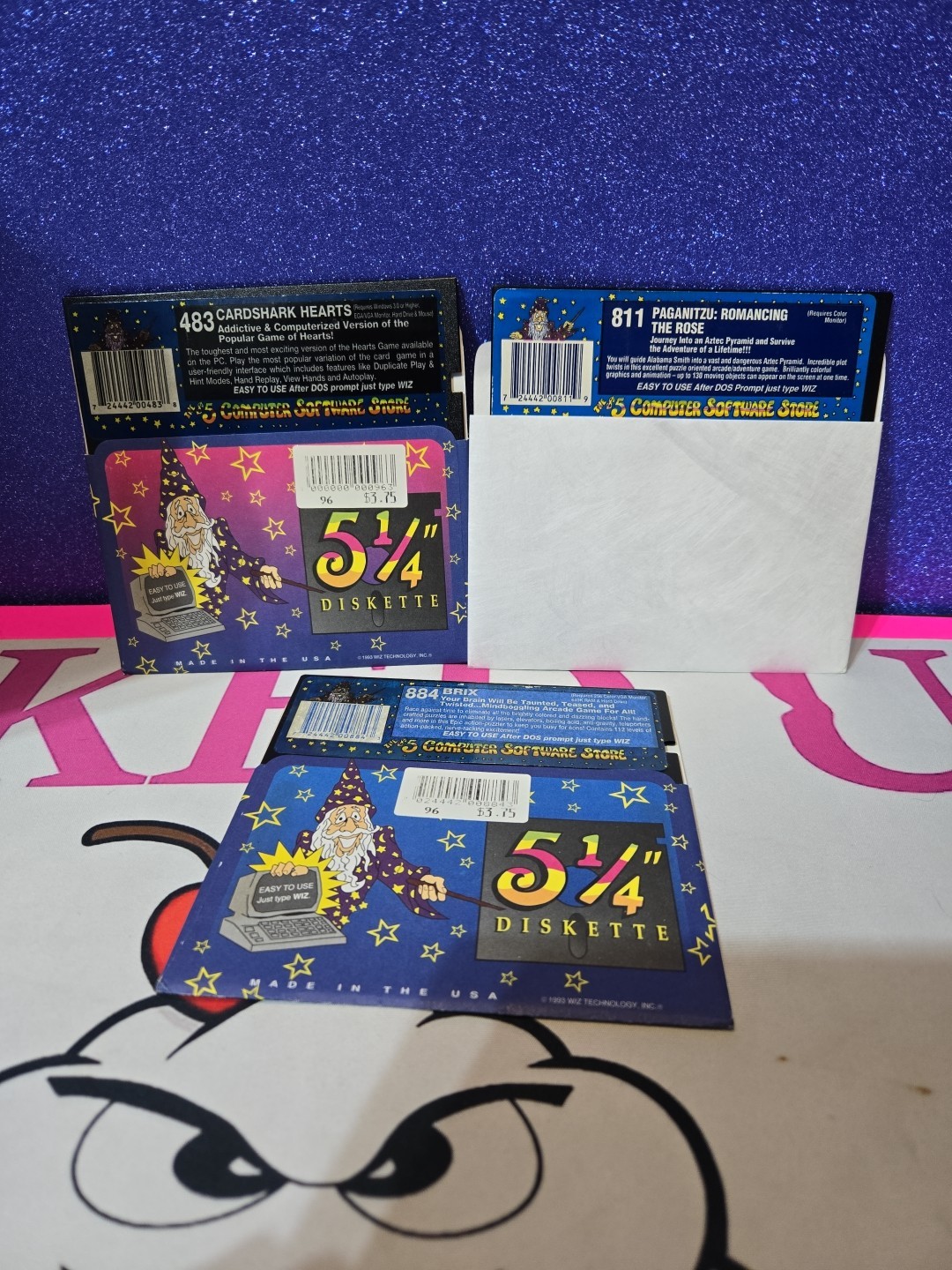 Brix, Paganitzu: Romancing The Rose, Cardshark Hearts 5.25