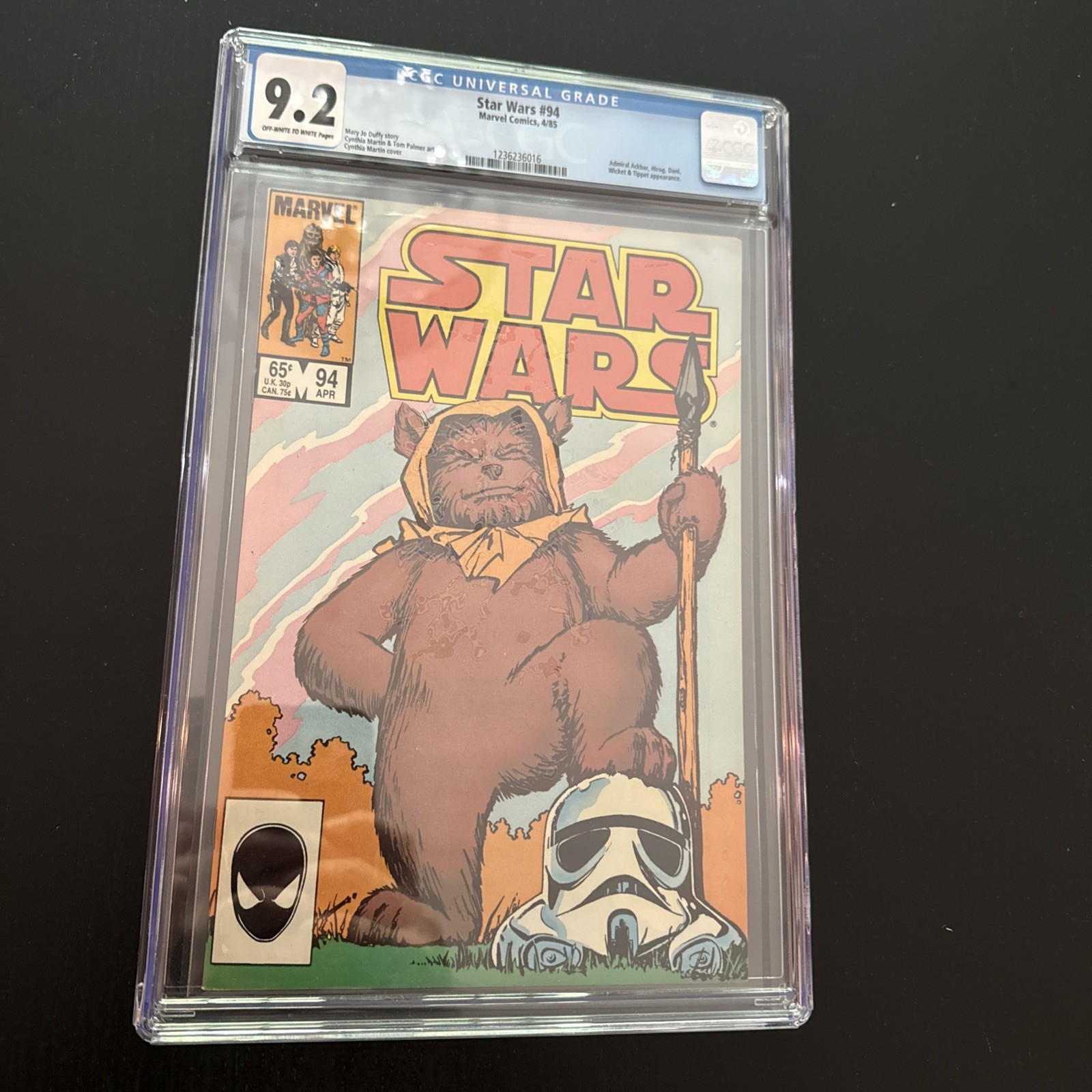 Marvel Star Wars #94 CGC 9.2