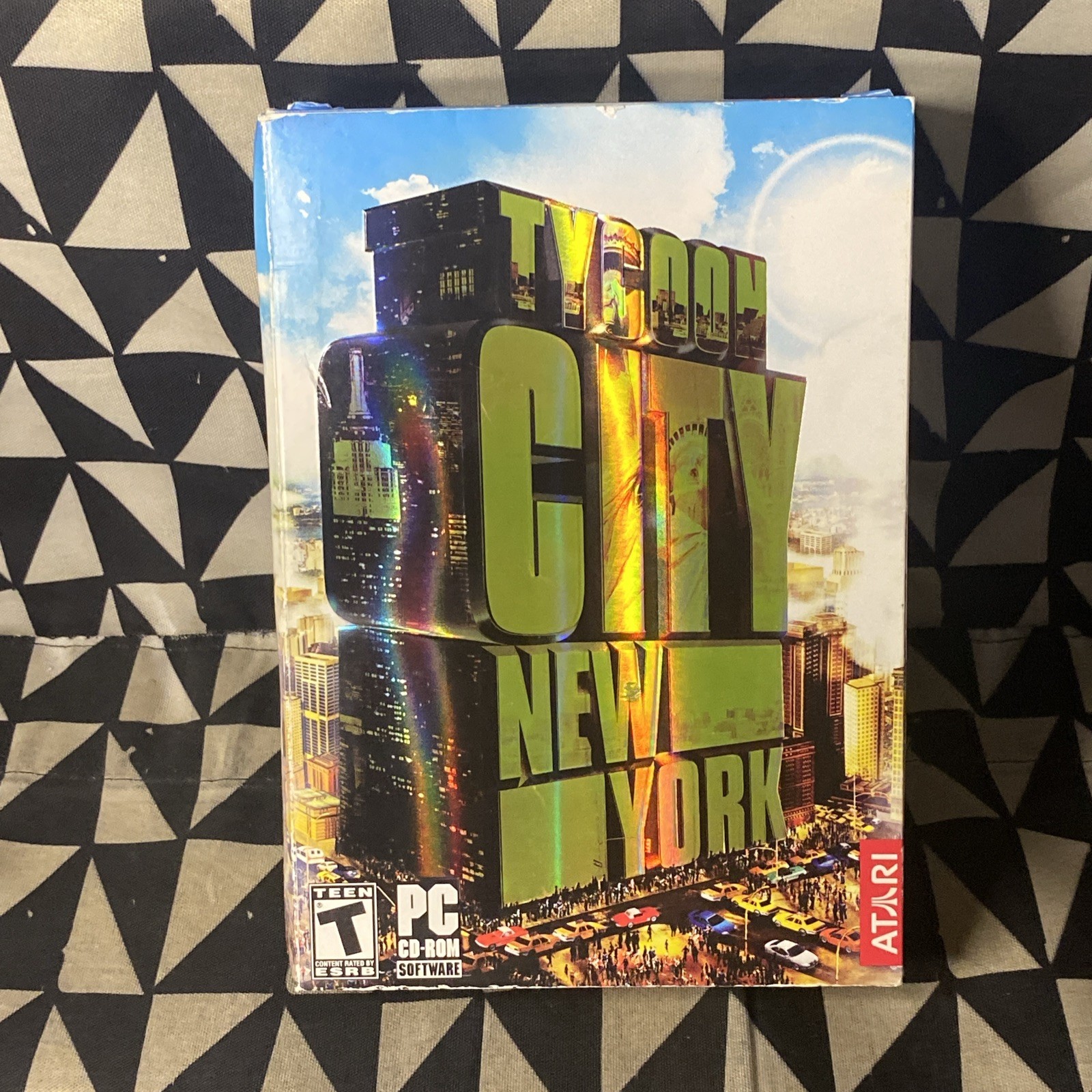 Tycoon City: New York (PC, 2006)  Box PC Game City Building Simulator Atari