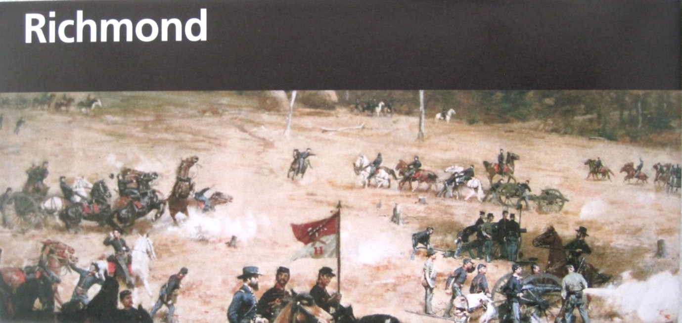 Richmond National Battlefield Park National Park Service Unigrid Brochure Map