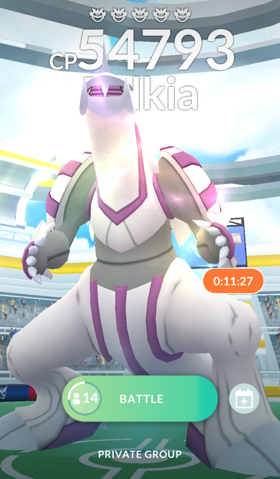 ⚔️ 5x Palkia Remote Raid Invites – Pokémon Go | Fast Delivery 🚀