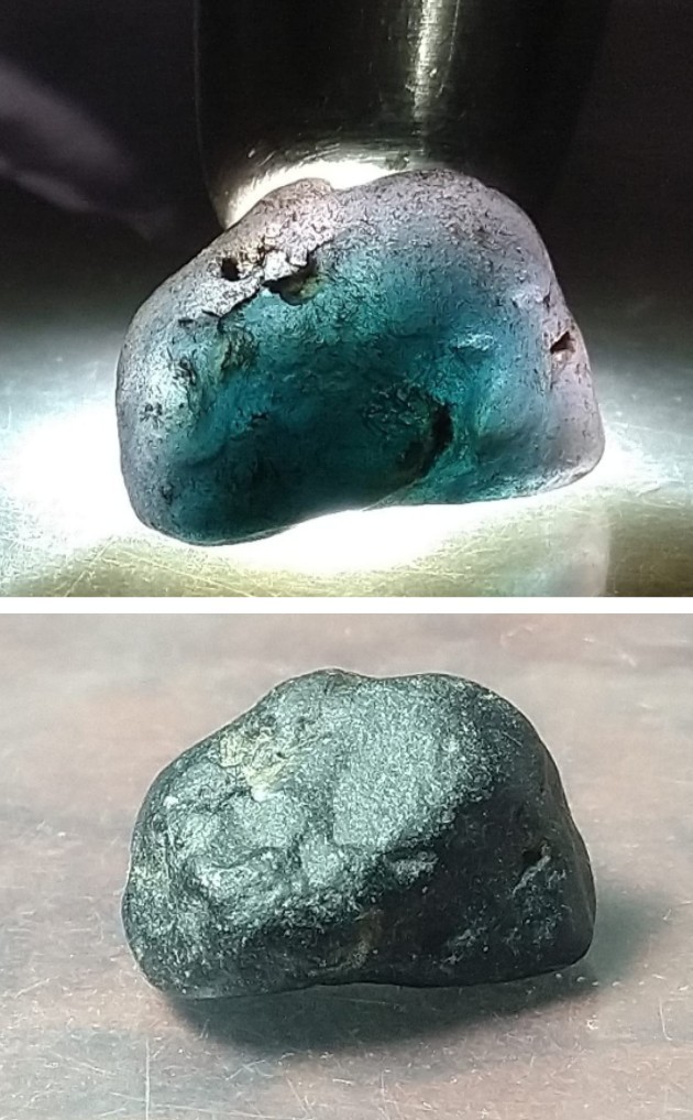 Natural Bi-Colour Spinel 7.70ct Crystal Shape Translucent Stone- Sri-Lanka.