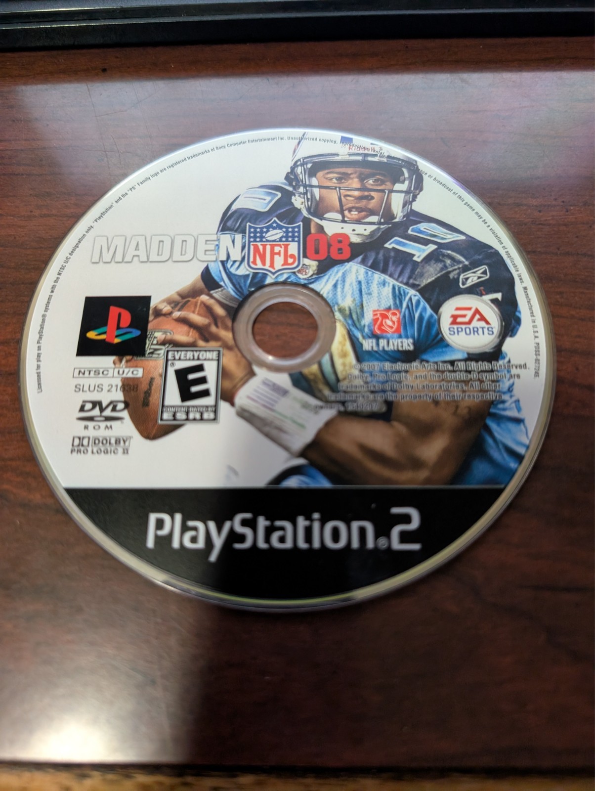 Madden NFL 08 (PlayStation 2 PS2) NO TRACKING - DISC ONLY