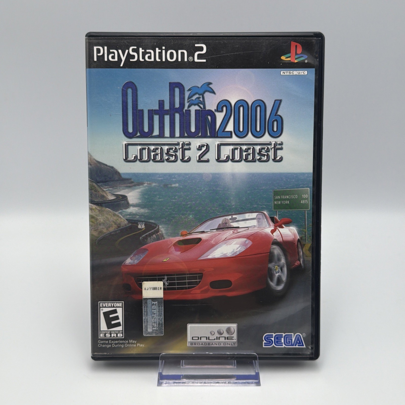 OutRun 2006 Coast 2 Coast PS2 PlayStation 2 Complete CIB - Tested