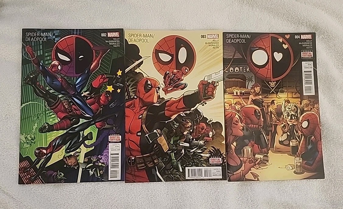 Marvel Comics: Spider-Man /Deadpool # 1.2,3,4 2016  NM  USA OBO 