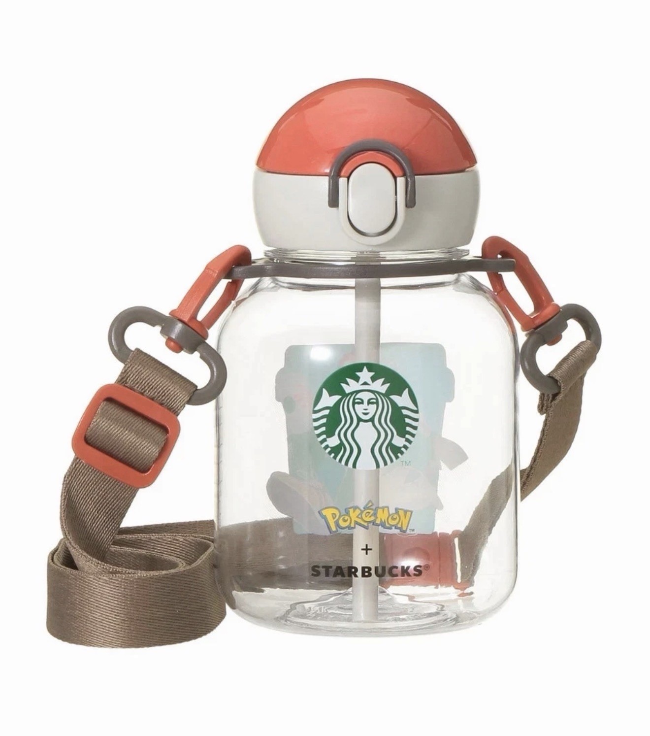 Starbucks Pokemon Pikachu Coffee Adventure Straw Tumbler 458ml US Seller In Hand