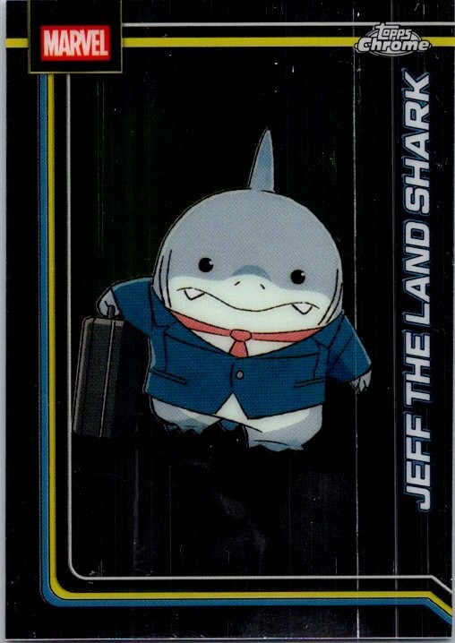 2026 Topps Marvel Jeff the Landshark (no scratches on card scanner error)