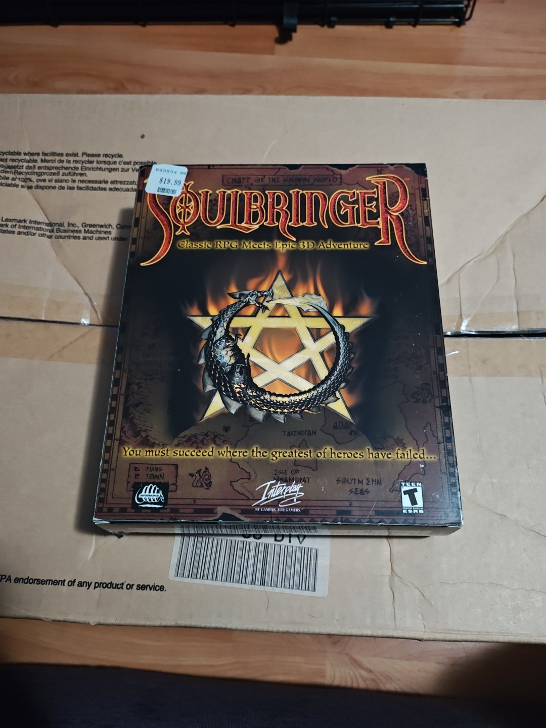 Soulbringer (PC CD) New US Retail Store Big Boxed Edition Sealed RARE