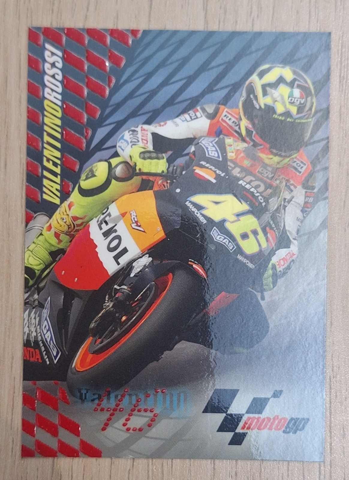 Motogp 2002/2003 Panini Trading Card Moto GP Card 185 Valentino Rossi