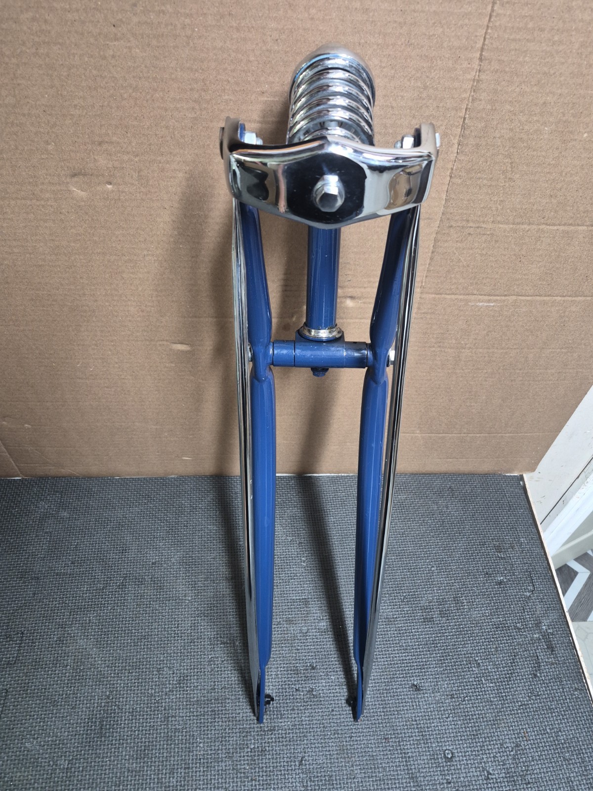 Vintage 1950\'s Monark Super Deluxe Mens Bicycle Springer Fork Firestone Cruiser