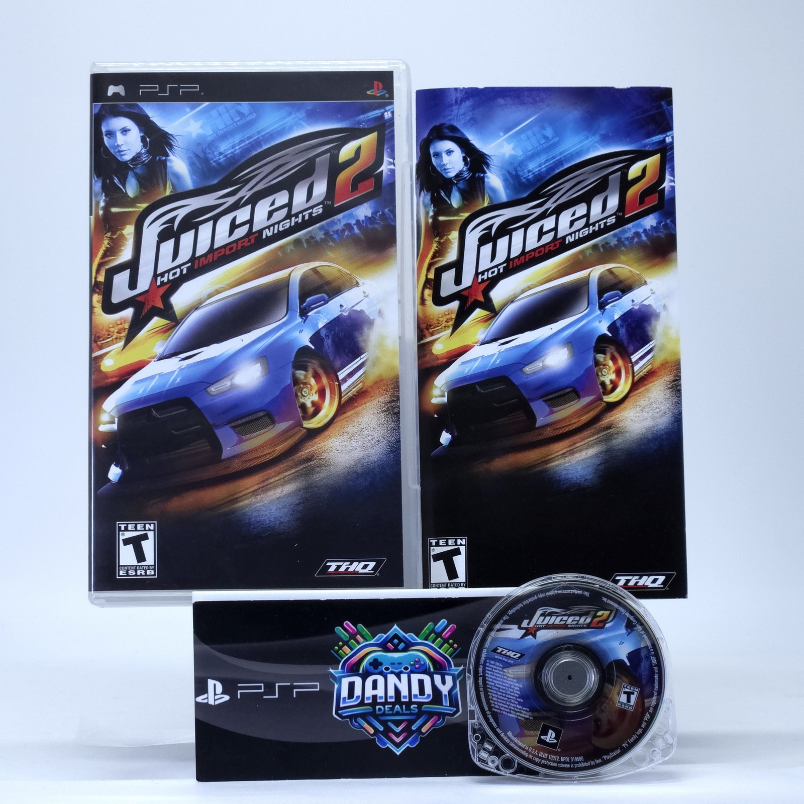Juiced 2 Hot Import Nights CIB W/ Manual - PSP