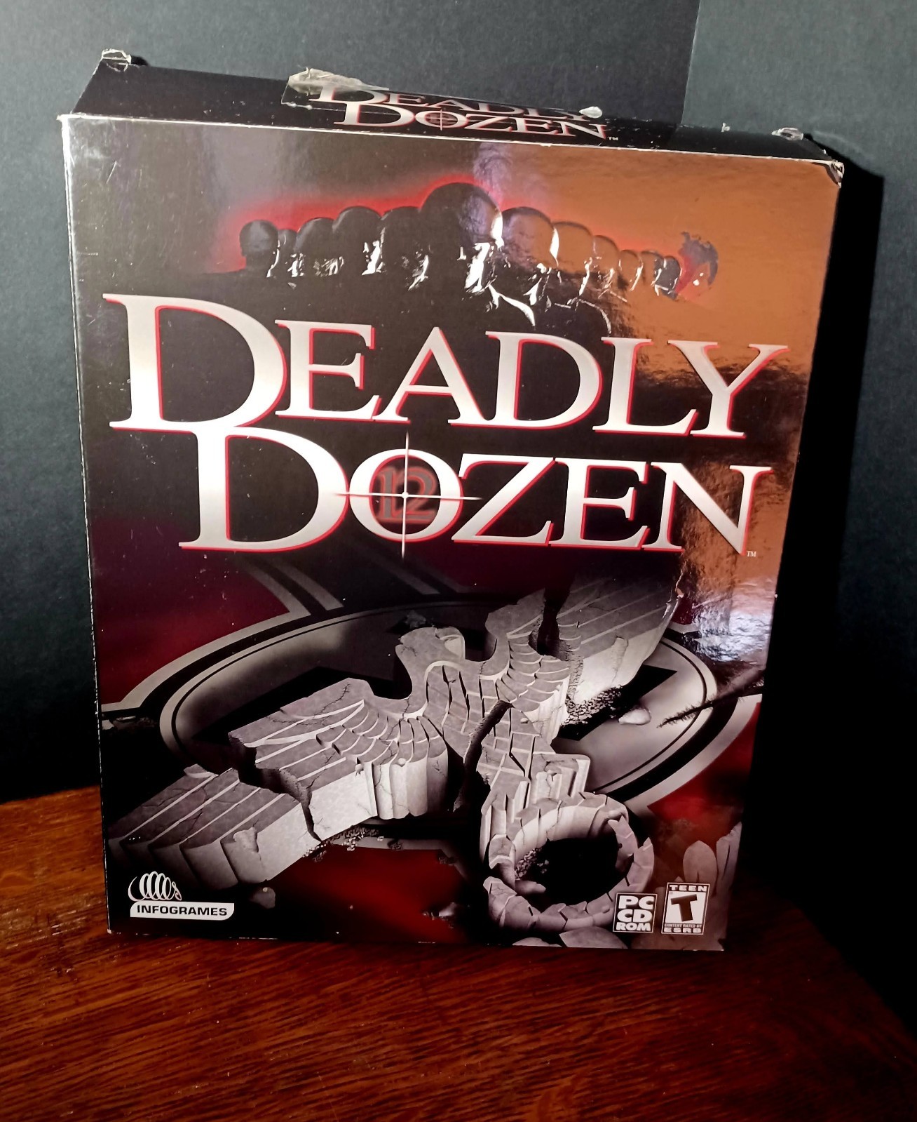 Infogrames Deadly Dozen PC WWII Special Forces Game Big Box Excellent (PC, 2001)