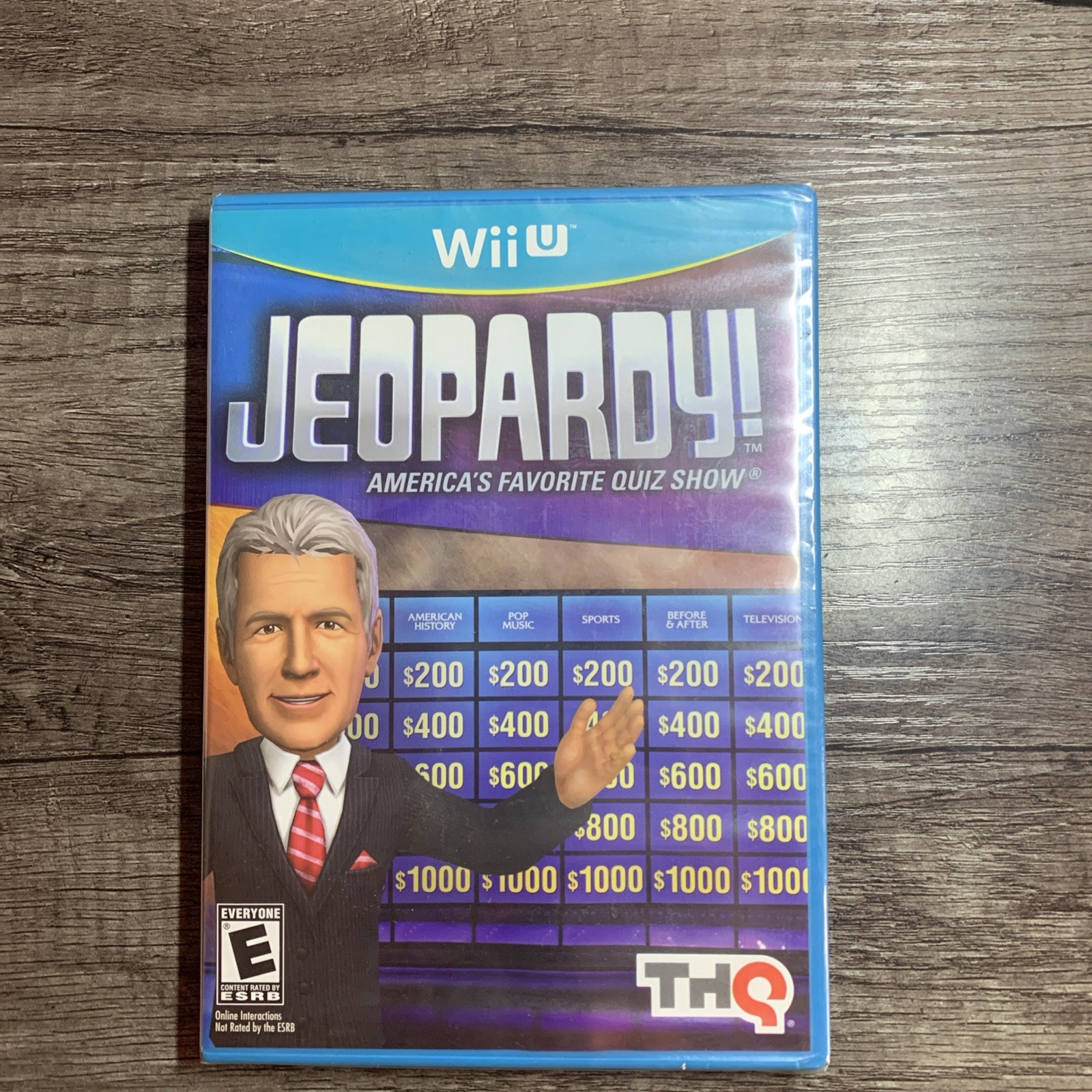Jeopardy (Nintendo Wii U, 2012) sealed brand new